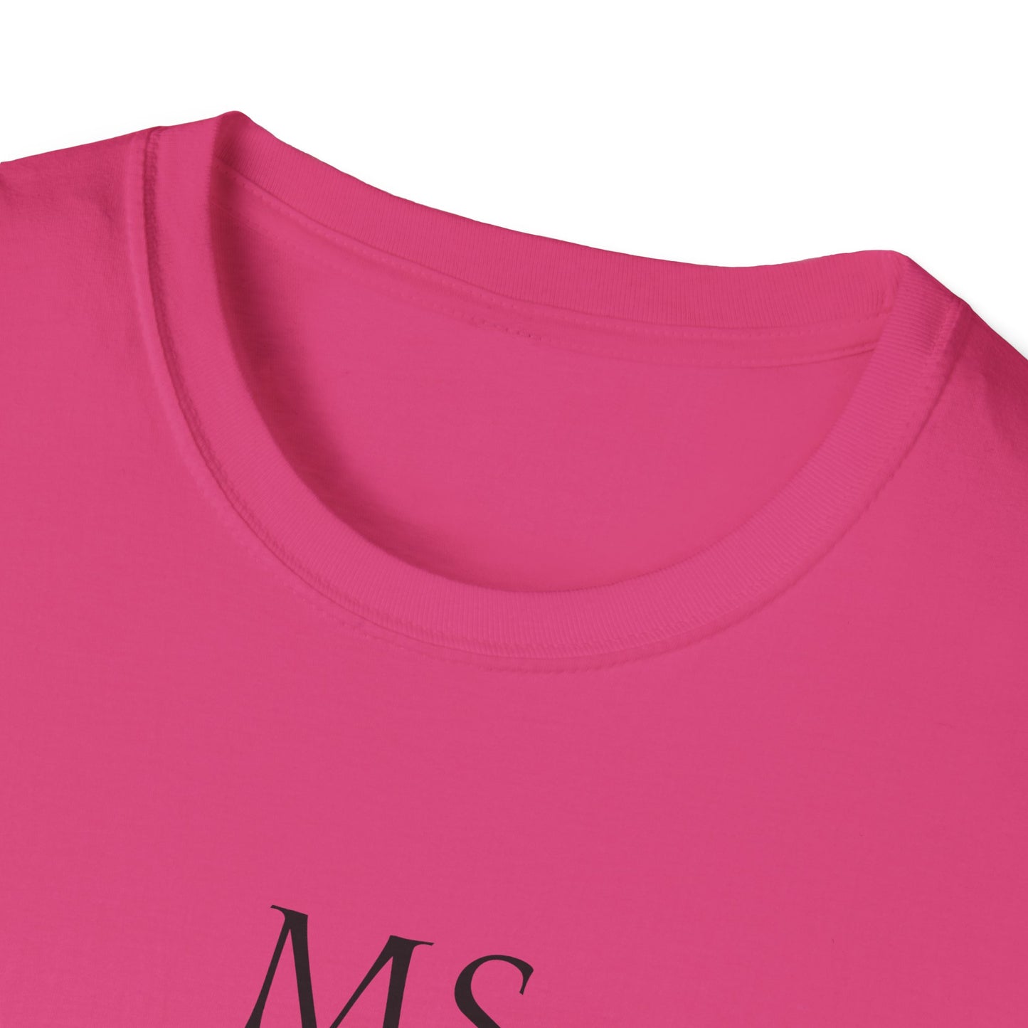 M.S. Warrior Unisex Softstyle T-Shirt - Empowering Battle for Women's Health