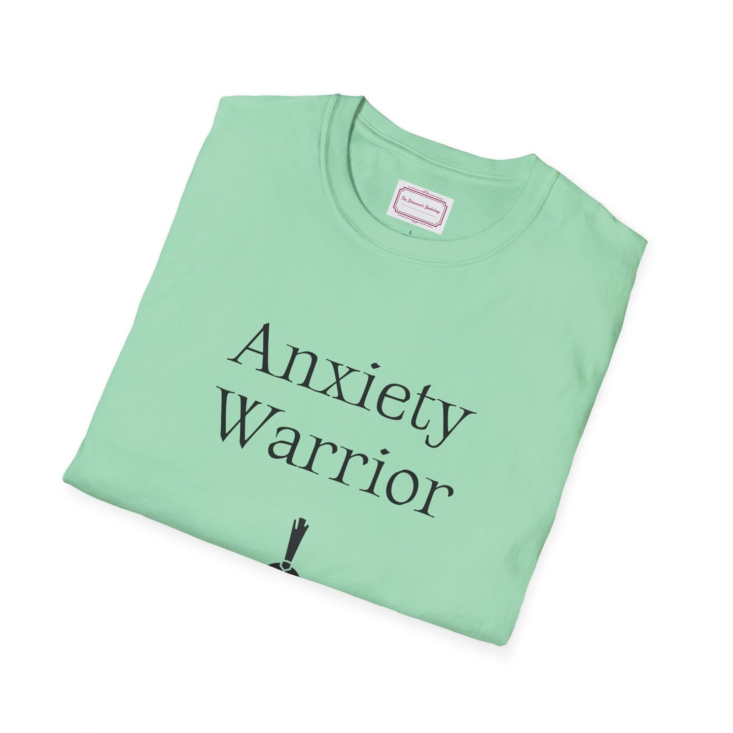Anxiety Warrior Unisex Softstyle T-Shirt - Embrace Your Battles