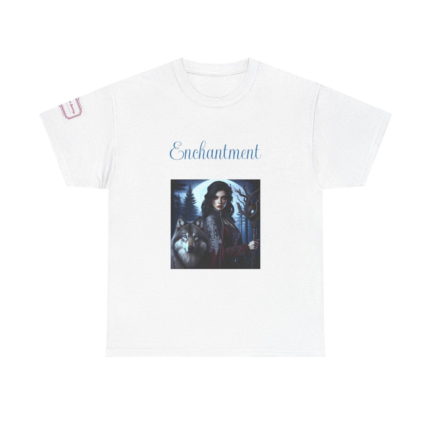 Enchanting Forest Unisex Heavy Cotton Tee - Perfect for Mystical Occasions - The Dreamer's Bookshop.
