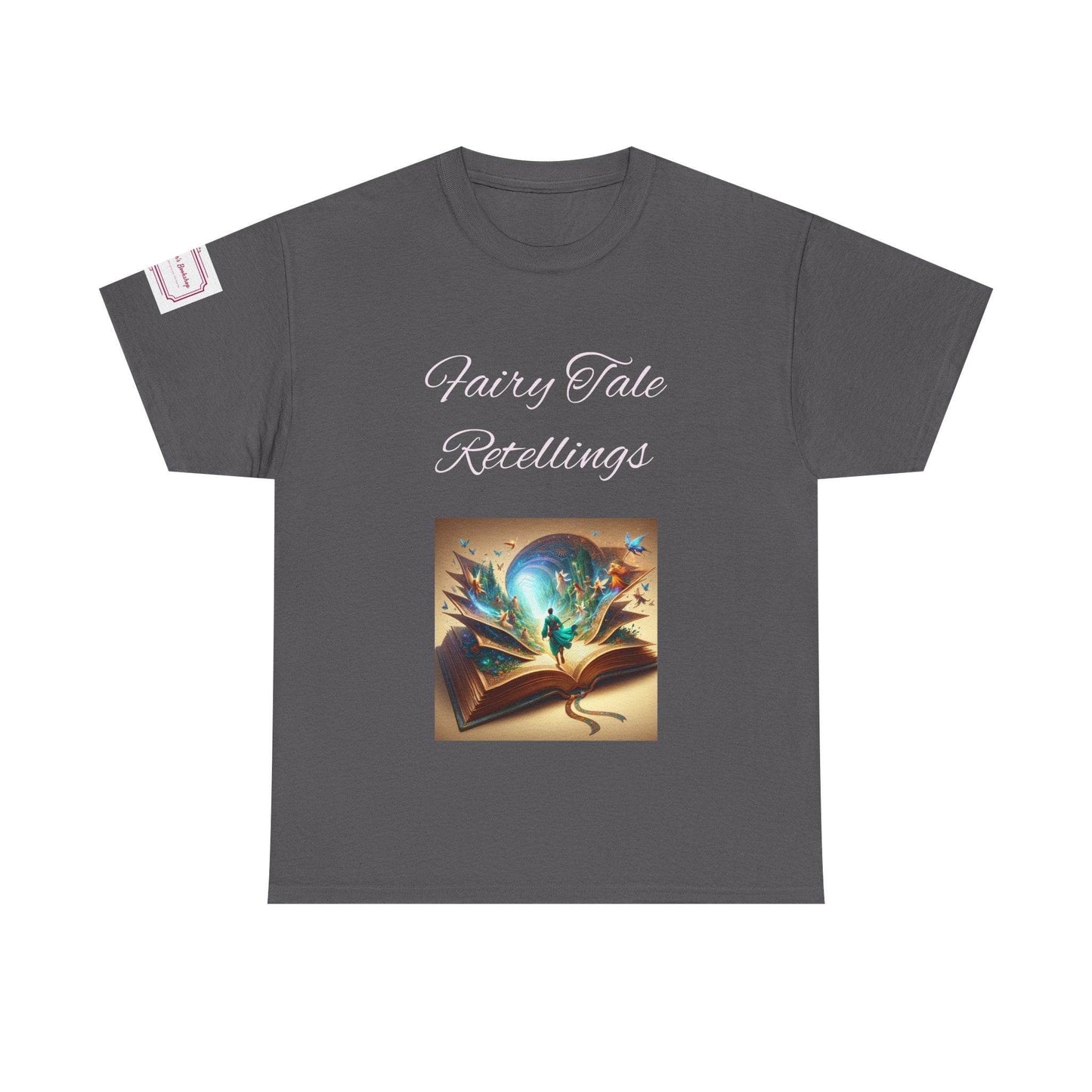 Fiction - Unisex Heavy Cotton Tee - Fairy Tale Retellings - The Dreamer's Bookshop.