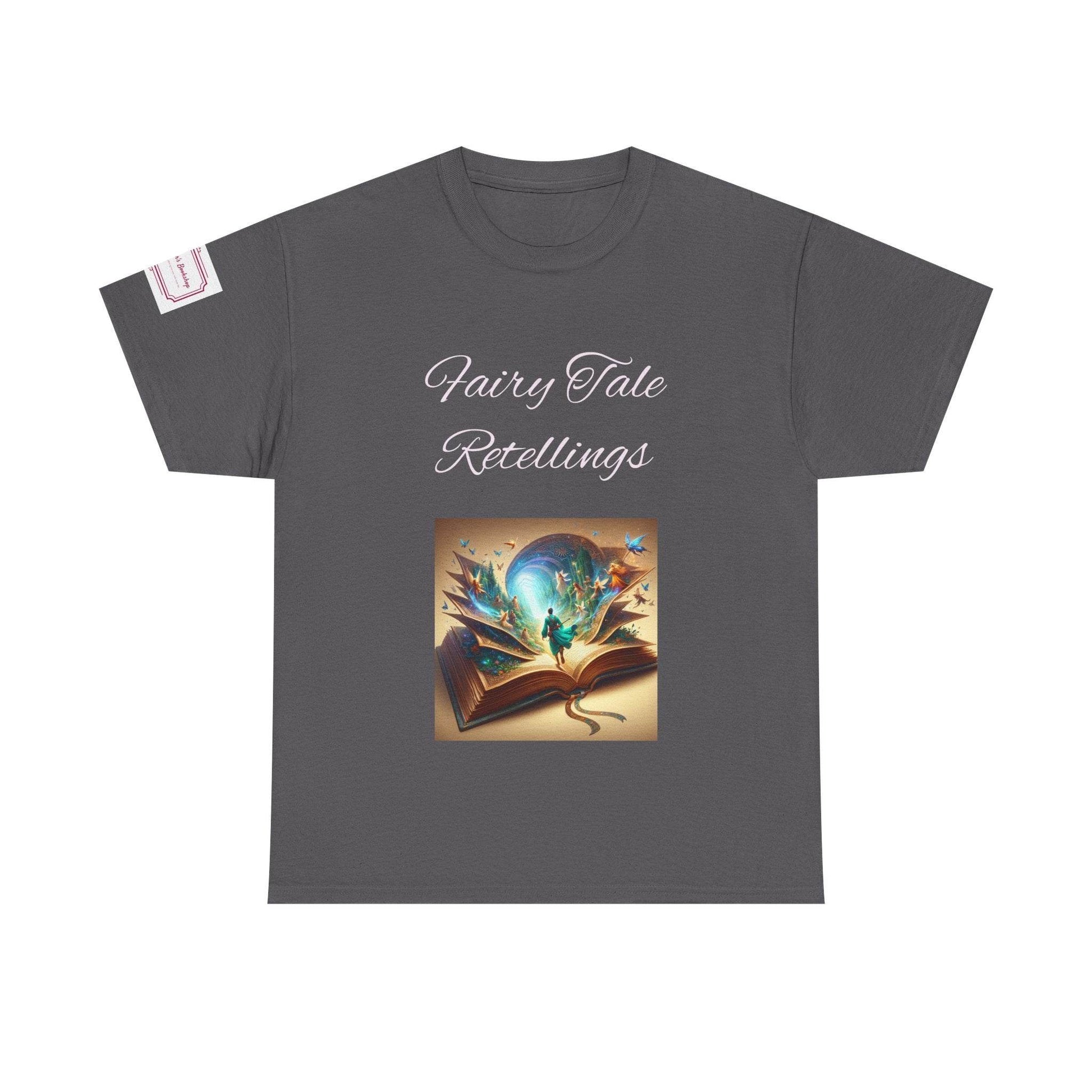 Fiction - Unisex Heavy Cotton Tee - Fairy Tale Retellings - The Dreamer's Bookshop.