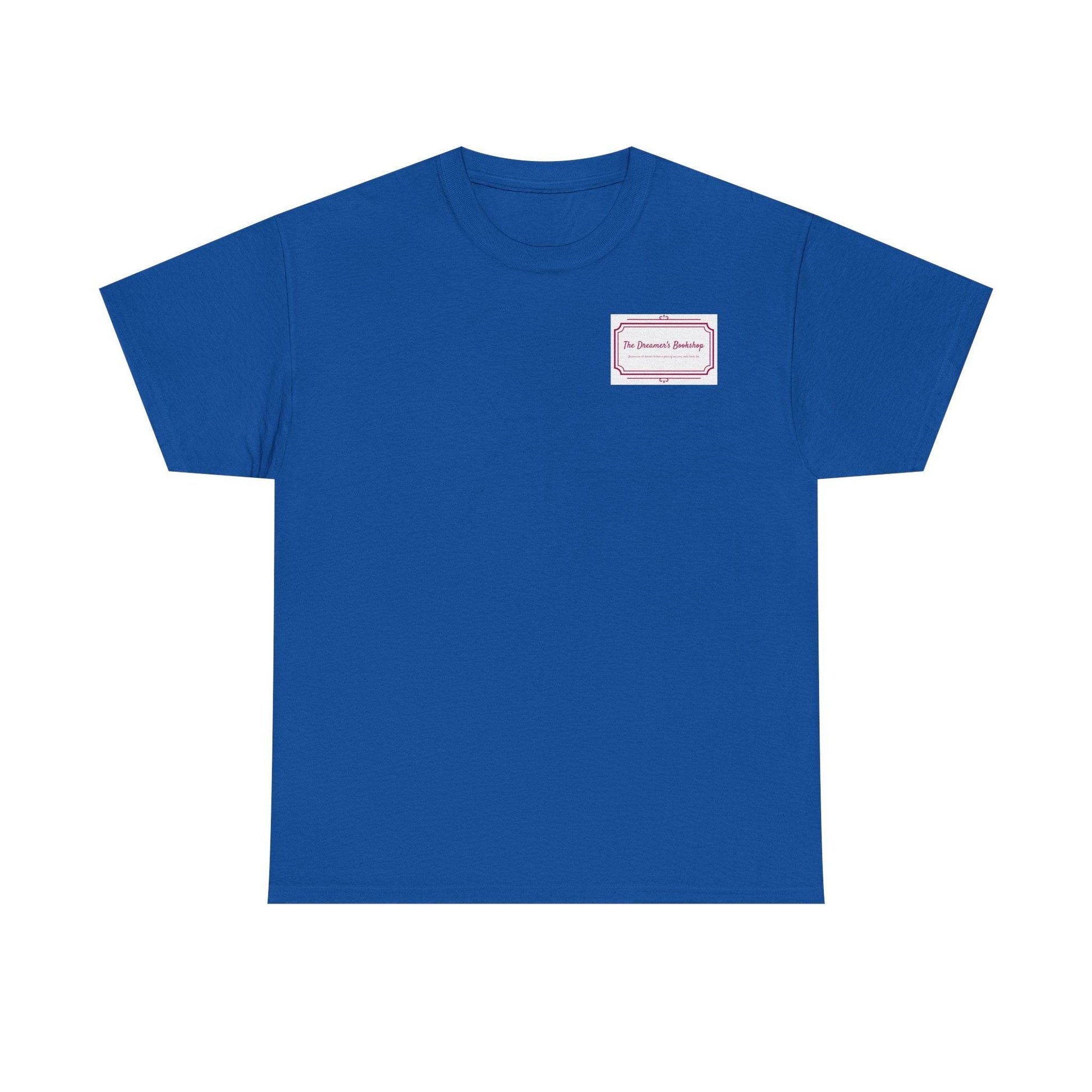 Personalized Unisex Heavy Cotton Tee - Perfect for Casual Days & Gifts - The Dreamer's Bookshop.