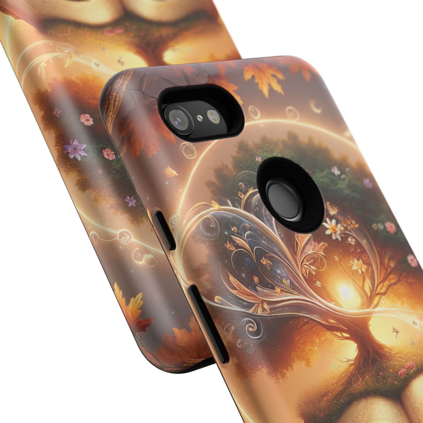 Google & Samsung - Artistic Phone Case with BookishTree Design - Tough Cases - The Dreamer's Bookshop.