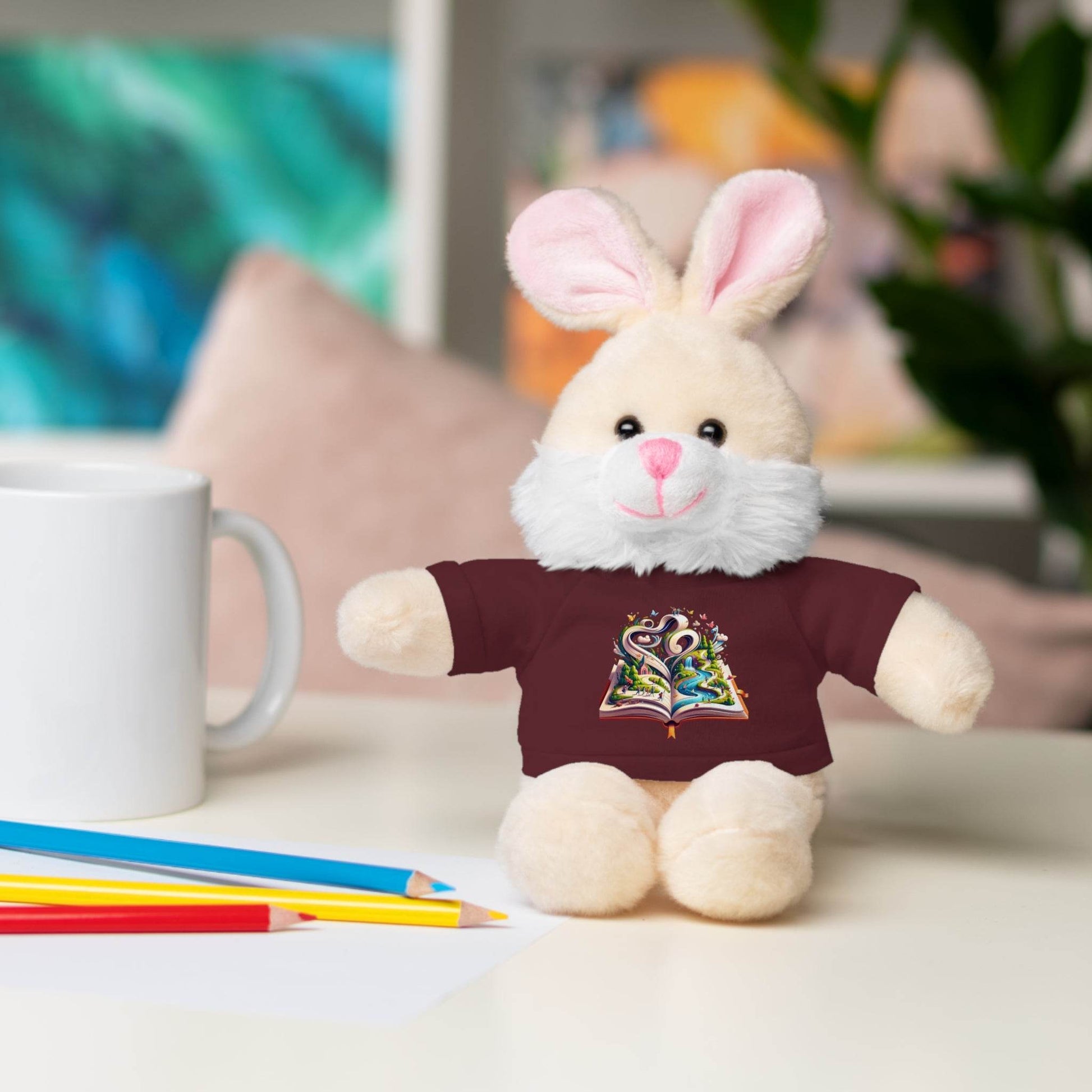 Personalized Stuffed Animal with Tee - Perfect Gift for Kids and Baby Showers - The Dreamer's Bookshop.