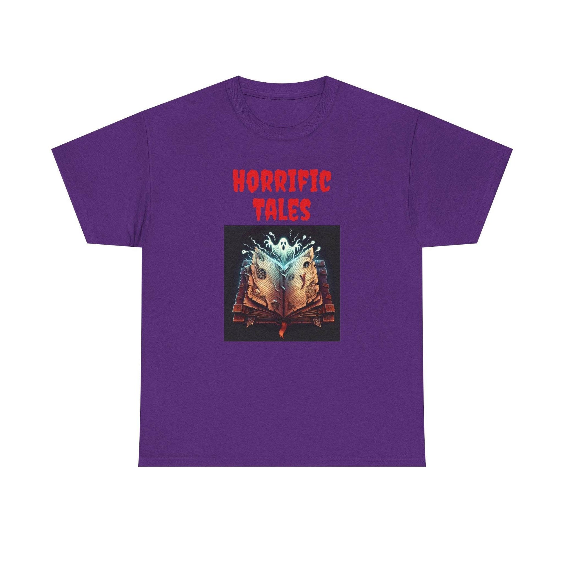 Horrific Tales - A Unisex Heavy Cotton Tee - Perfect Gift for Book Lovers - The Dreamer's Bookshop.