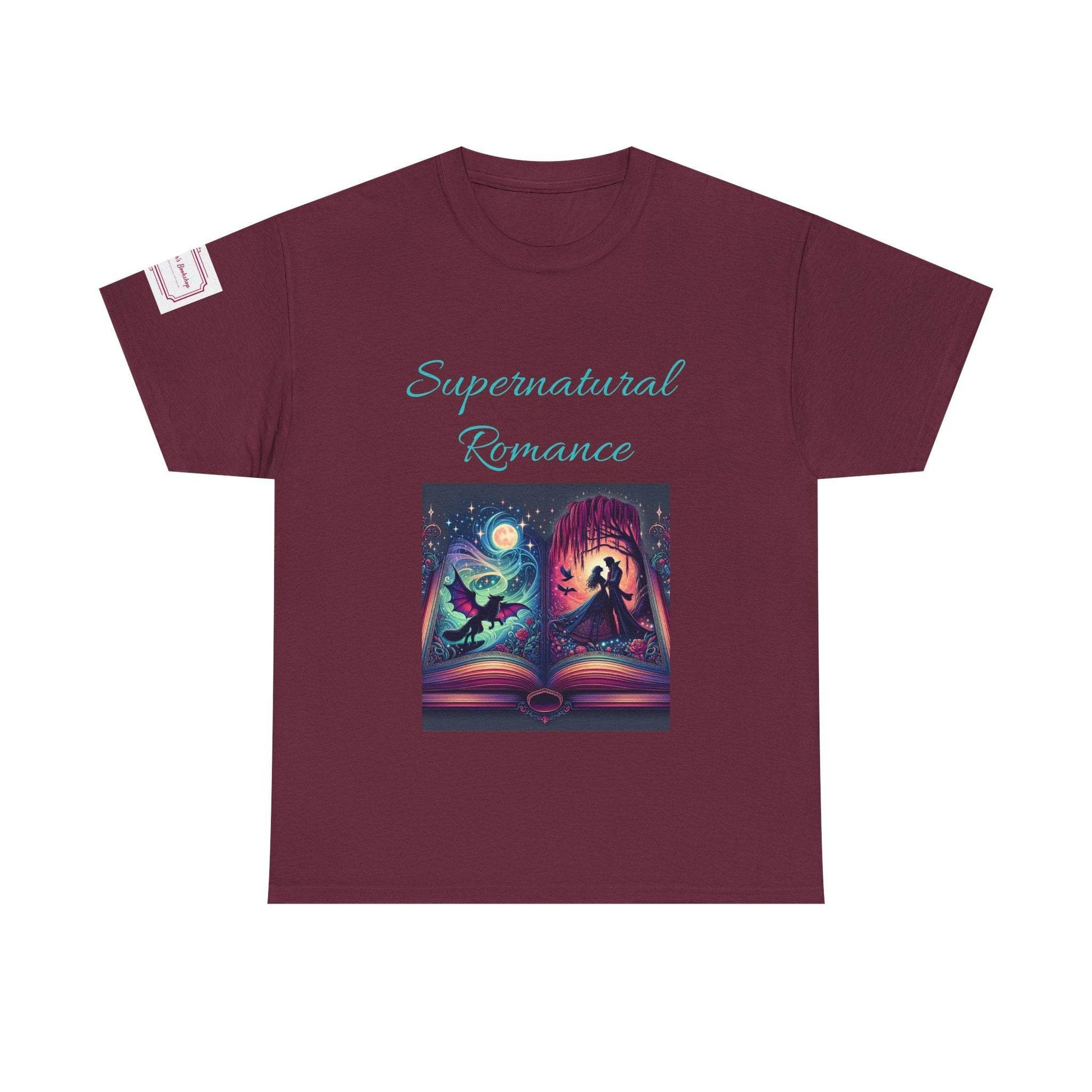 Fantasy - Unisex Heavy Cotton Tee - Supernatural Romance - The Dreamer's Bookshop.