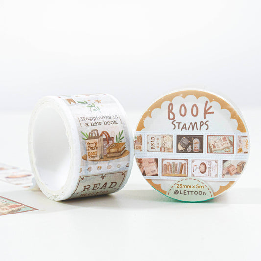 LETTOOn - Heerlijke leestijd - Washi Tape-set - The Dreamer's Bookshop.