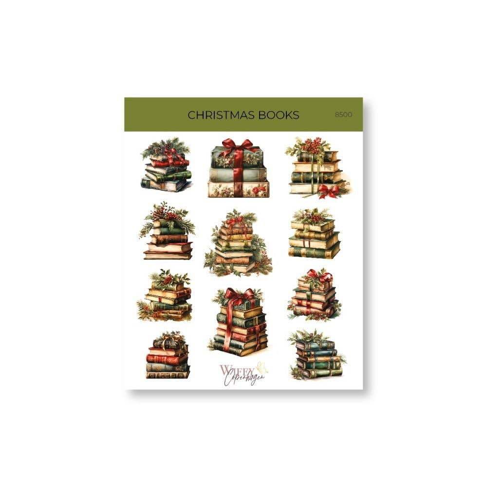 Plan & Plot Studio - Kerstboeken | Stickers - The Dreamer's Bookshop.