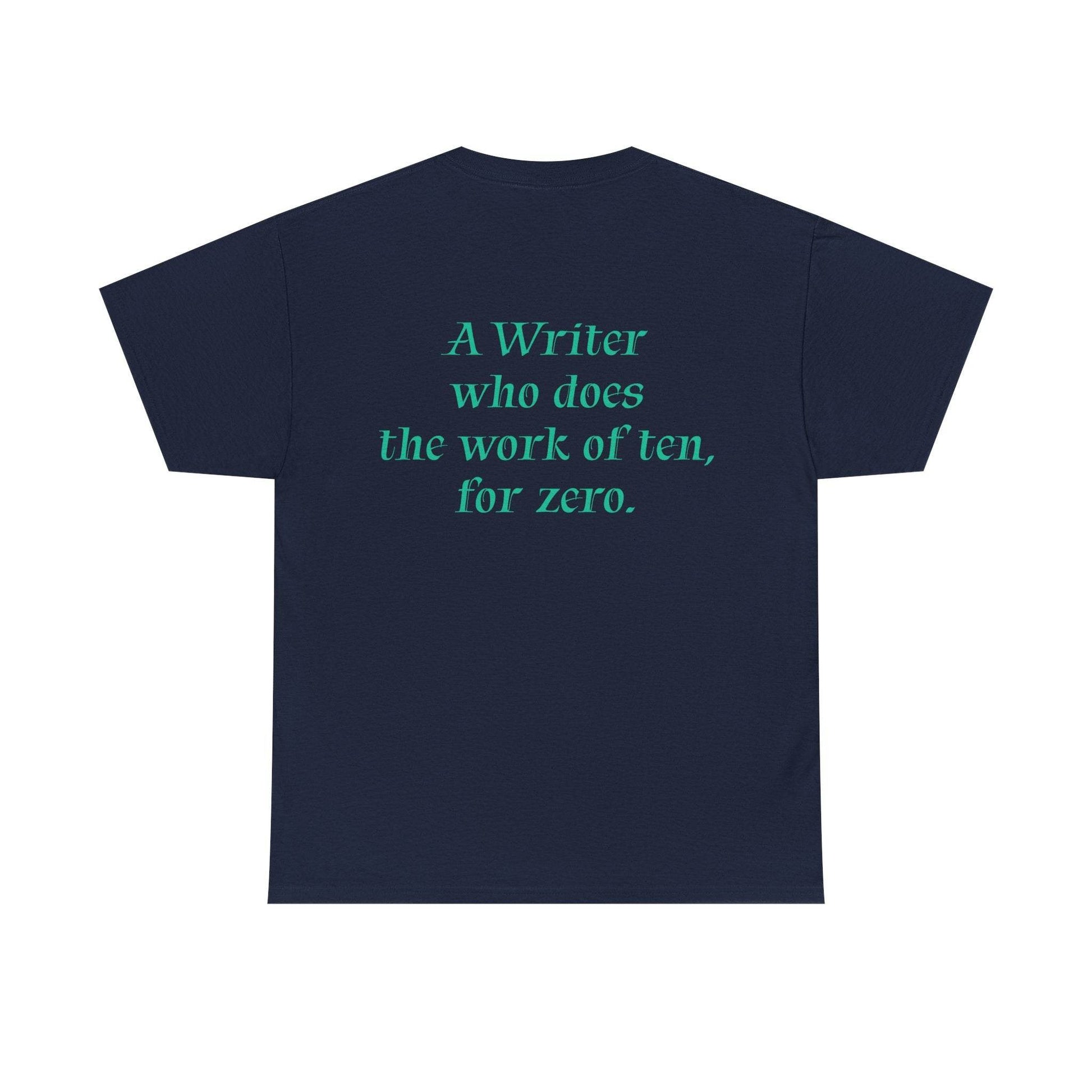Indie Author - Unisex Heavy Cotton Tee - Creative Apparel - The Dreamer's Bookshop.