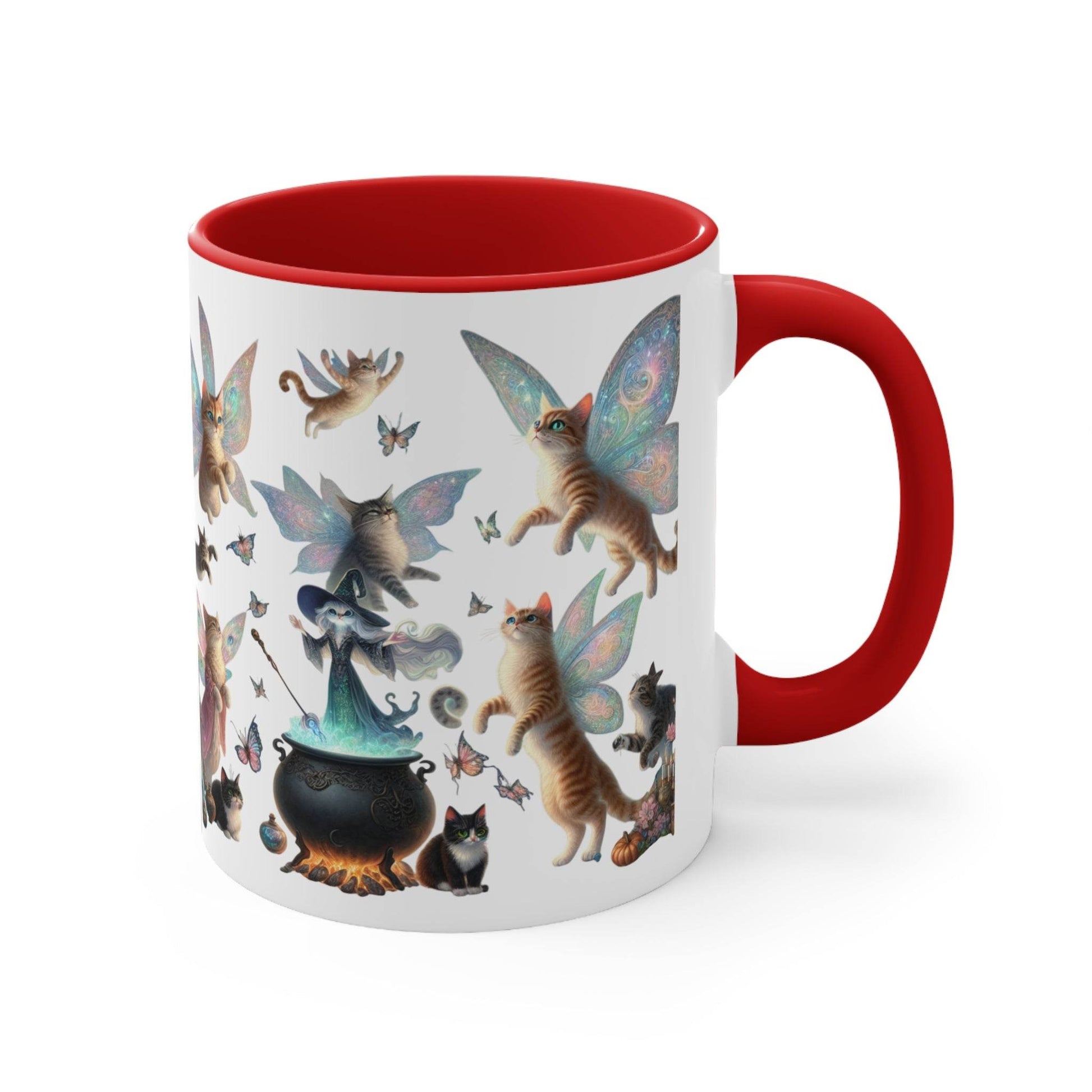 Funny Accent Mug - 11oz Home brew Magic Cats - The Dreamer's Bookshop.