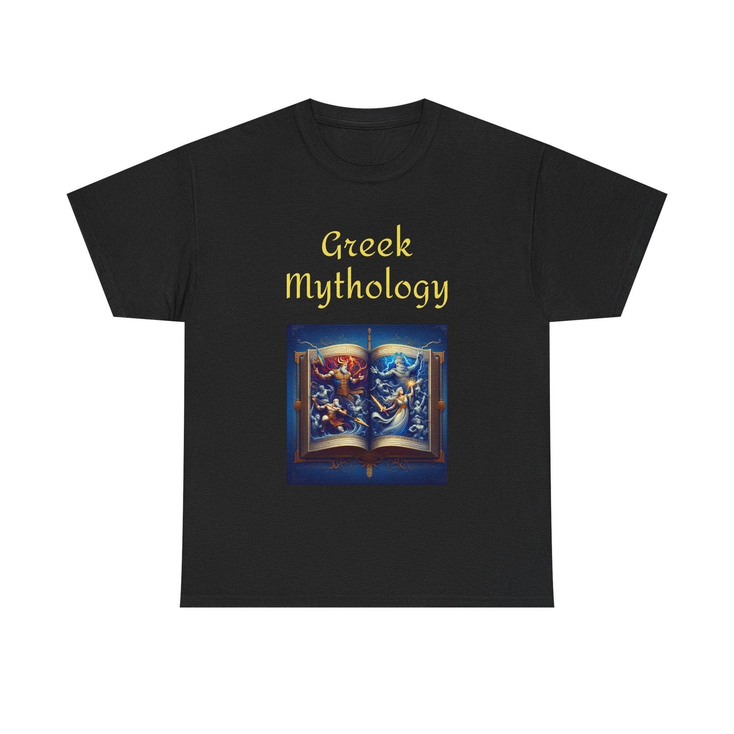 History - Unisex Heavy Cotton Tee - Greek Mythology - The Dreamer's Bookshop.
