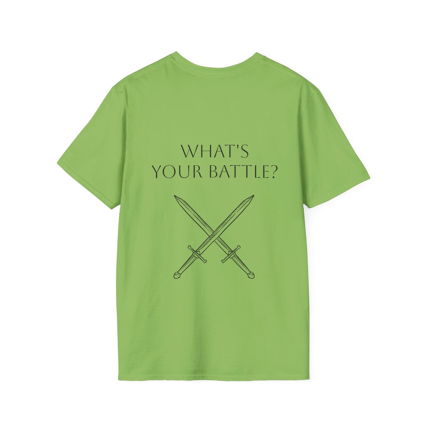 Anxiety Warrior Unisex Softstyle T-Shirt - Embrace Your Battles