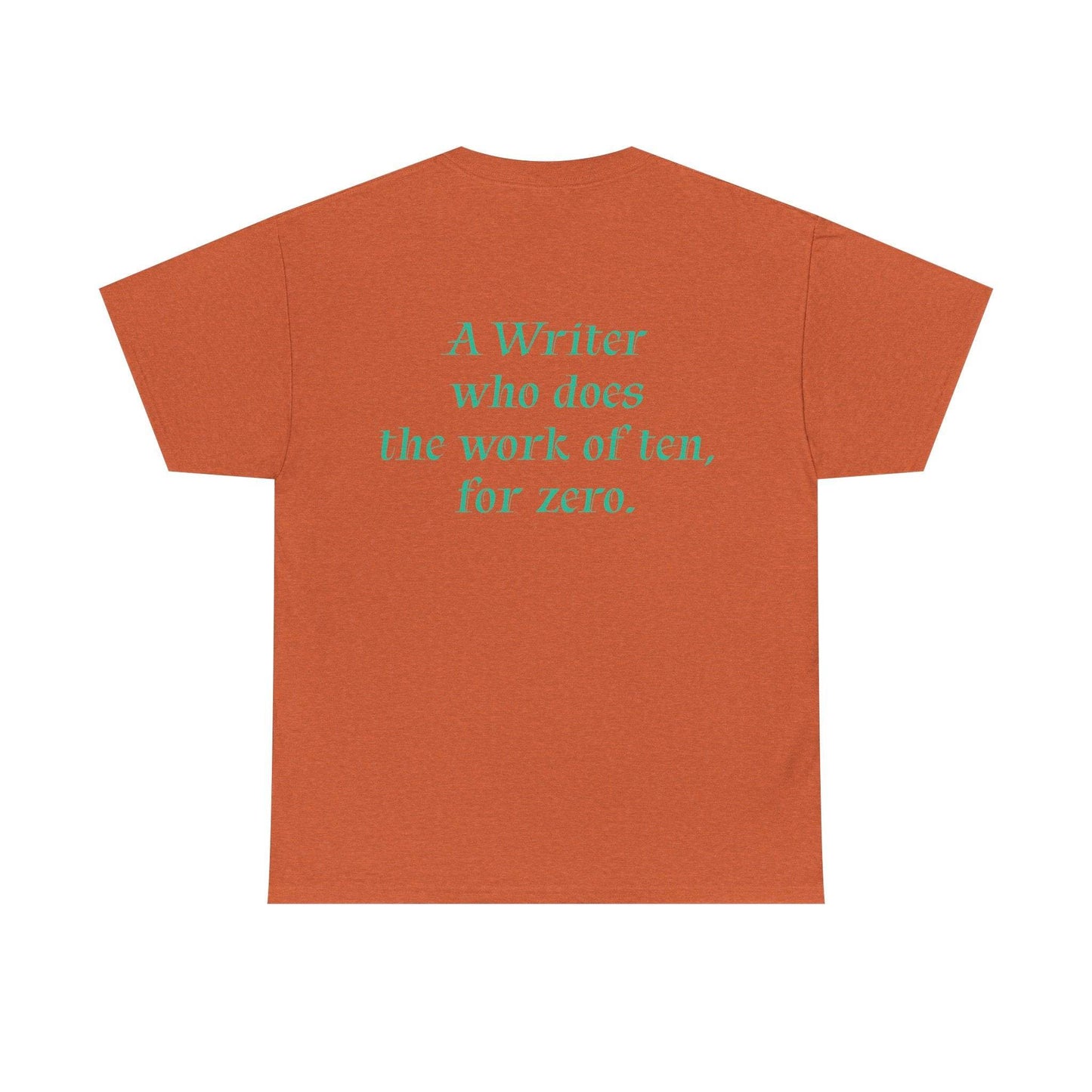 Indie Author - Unisex Heavy Cotton Tee - Creative Apparel - The Dreamer's Bookshop.