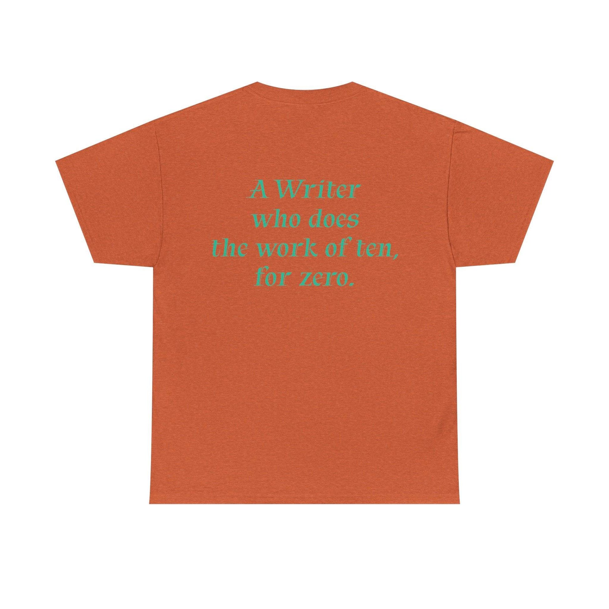 Indie Author - Unisex Heavy Cotton Tee - Creative Apparel - The Dreamer's Bookshop.
