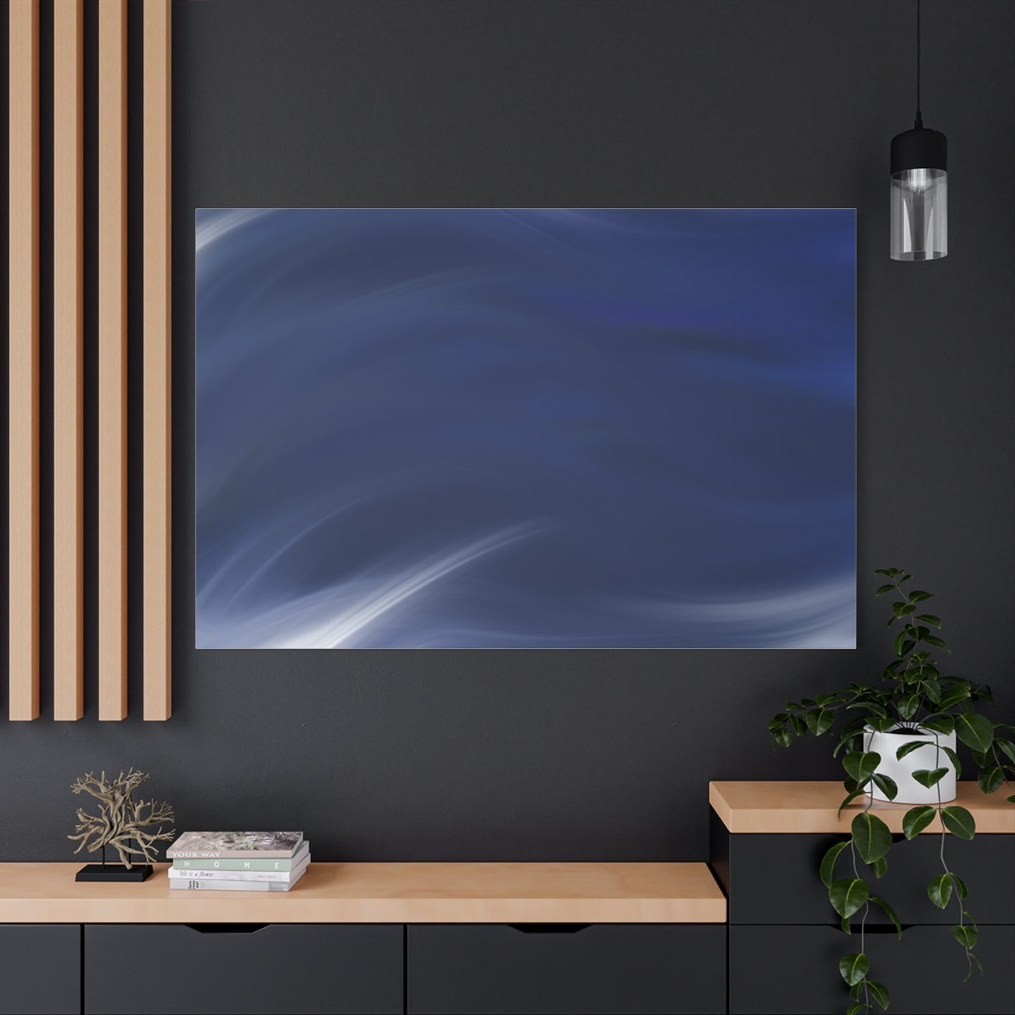 Pastel Dream Canvas *Sad Storm* Visual Poetry