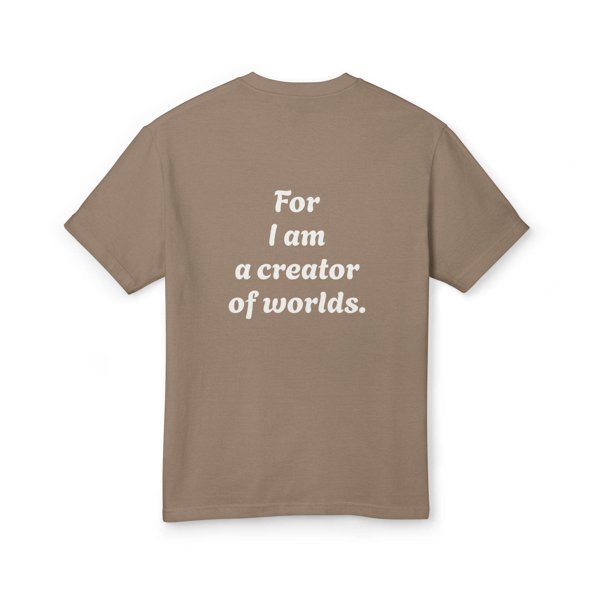 Unisex Original Creator Tee - Heavyweight Cotton Shirt - The Dreamer's Bookshop.