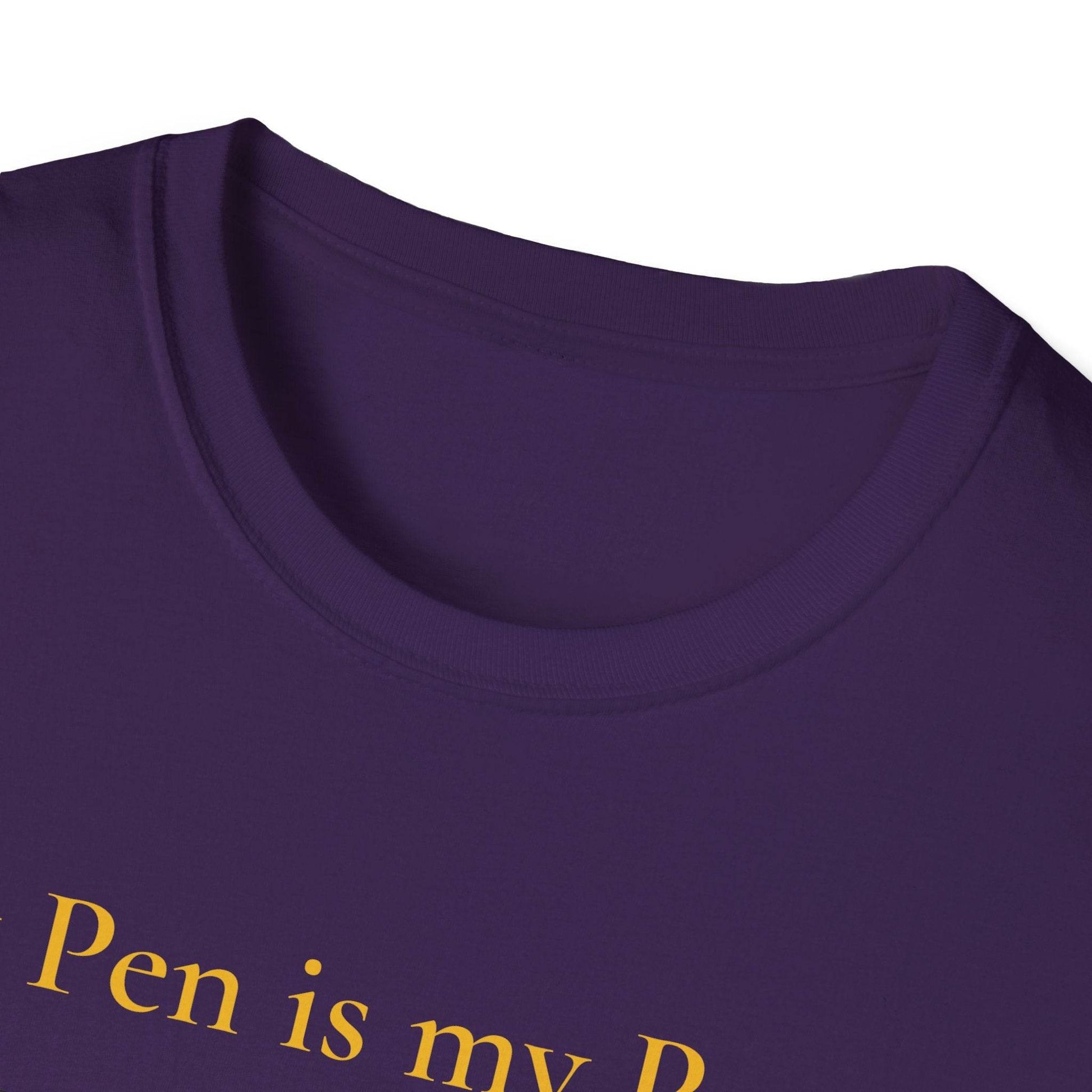 Unisex Softstyle T-Shirt - 'My Pen' - The Dreamer's Bookshop.