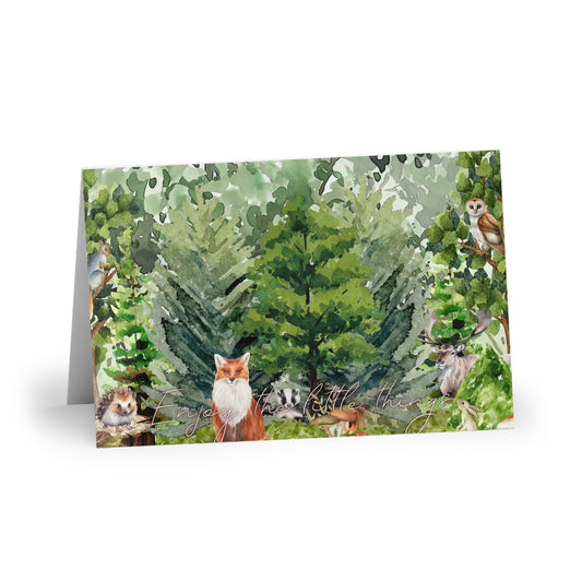 The Dreamer's Bookshop "Forest" Enjoy the Little Things Card - The Dreamer's Bookshop.