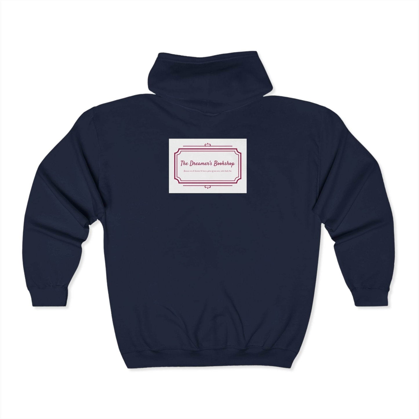 Stay Curious Full Zip Hoodie - Unisex Heavy Blend™ - Perfect for Book Lovers - The Dreamer's Bookshop.