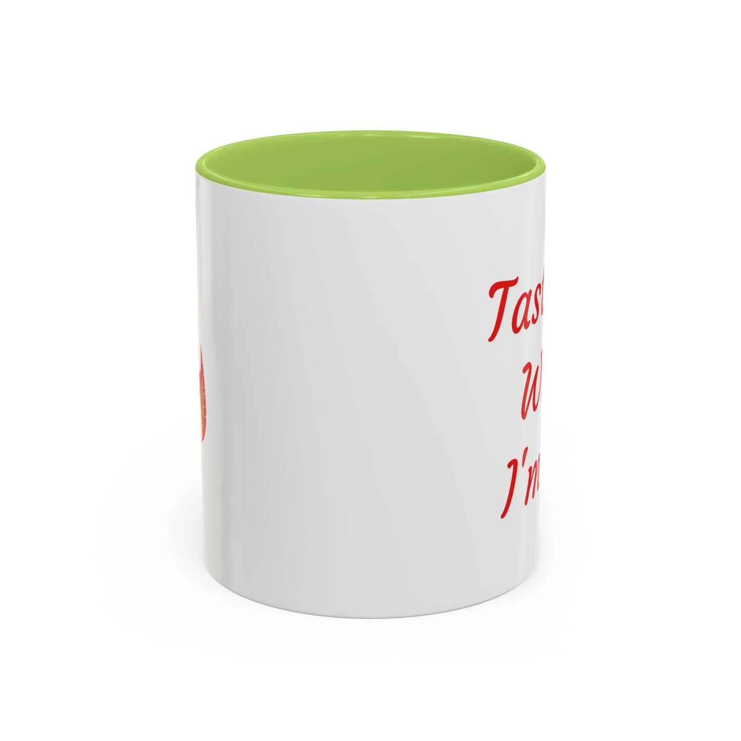 Funny Accent Coffee Mug – "Taste Me While I'm Hot" – Perfect Gift for Coffee Lovers - The Dreamer's Bookshop.