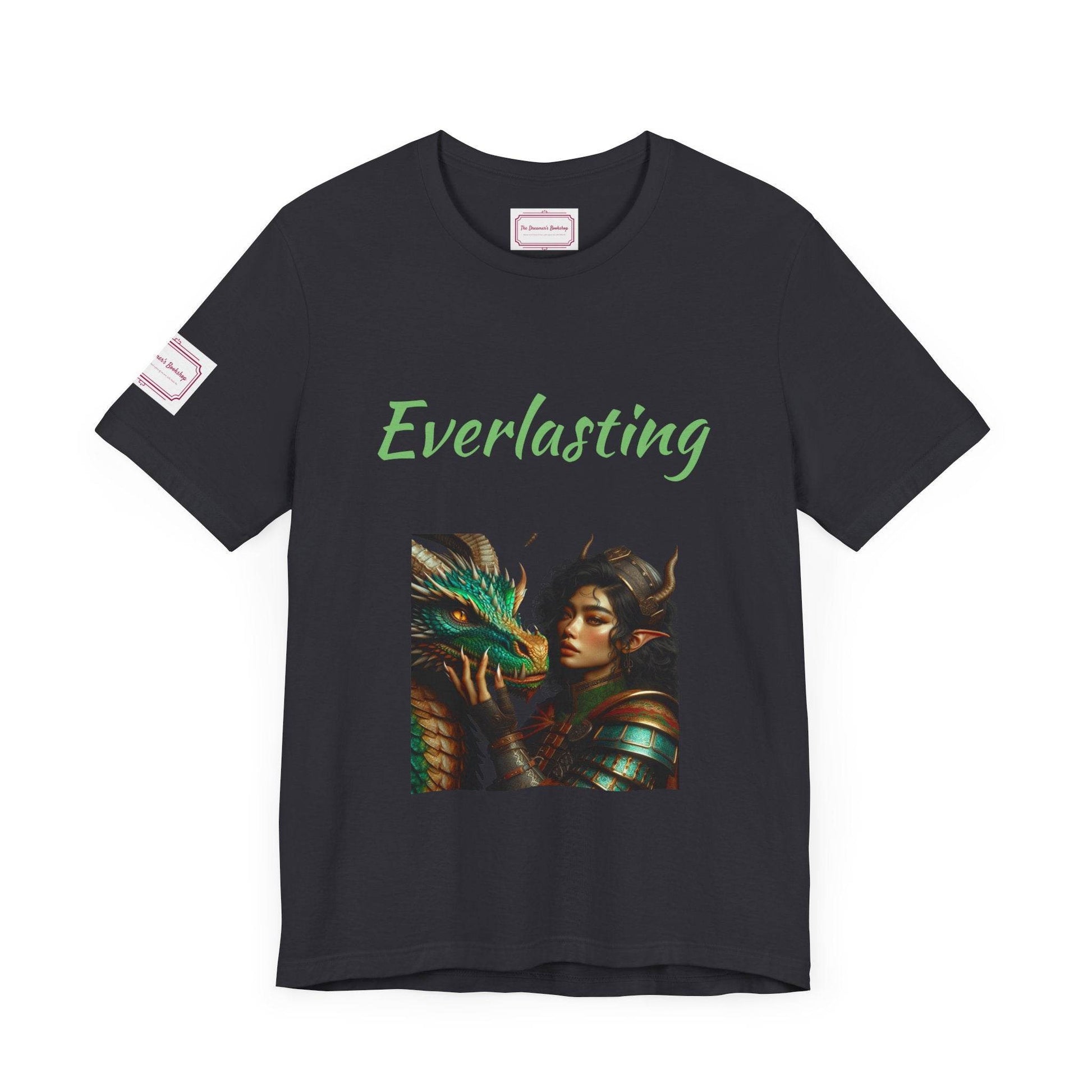 Everlasting Tee - Fun Short Sleeve Shirt for Writers & Book Lovers - The Dreamer's Bookshop.