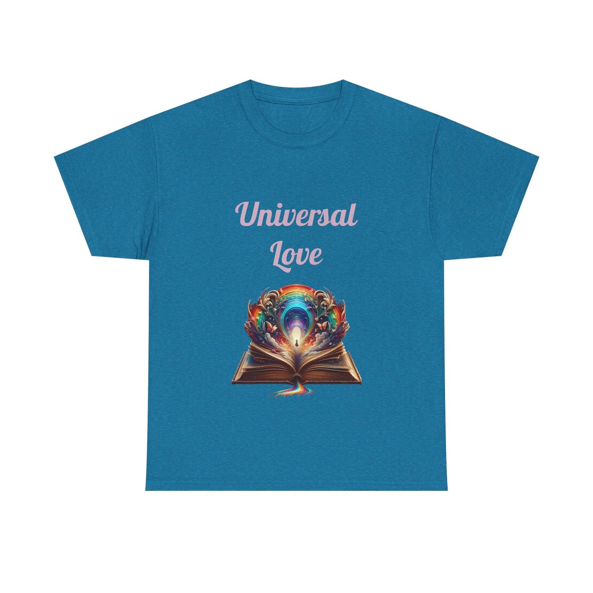 Universal Love - Unisex Heavy Cotton Tee - Queer Romance Books - The Dreamer's Bookshop.
