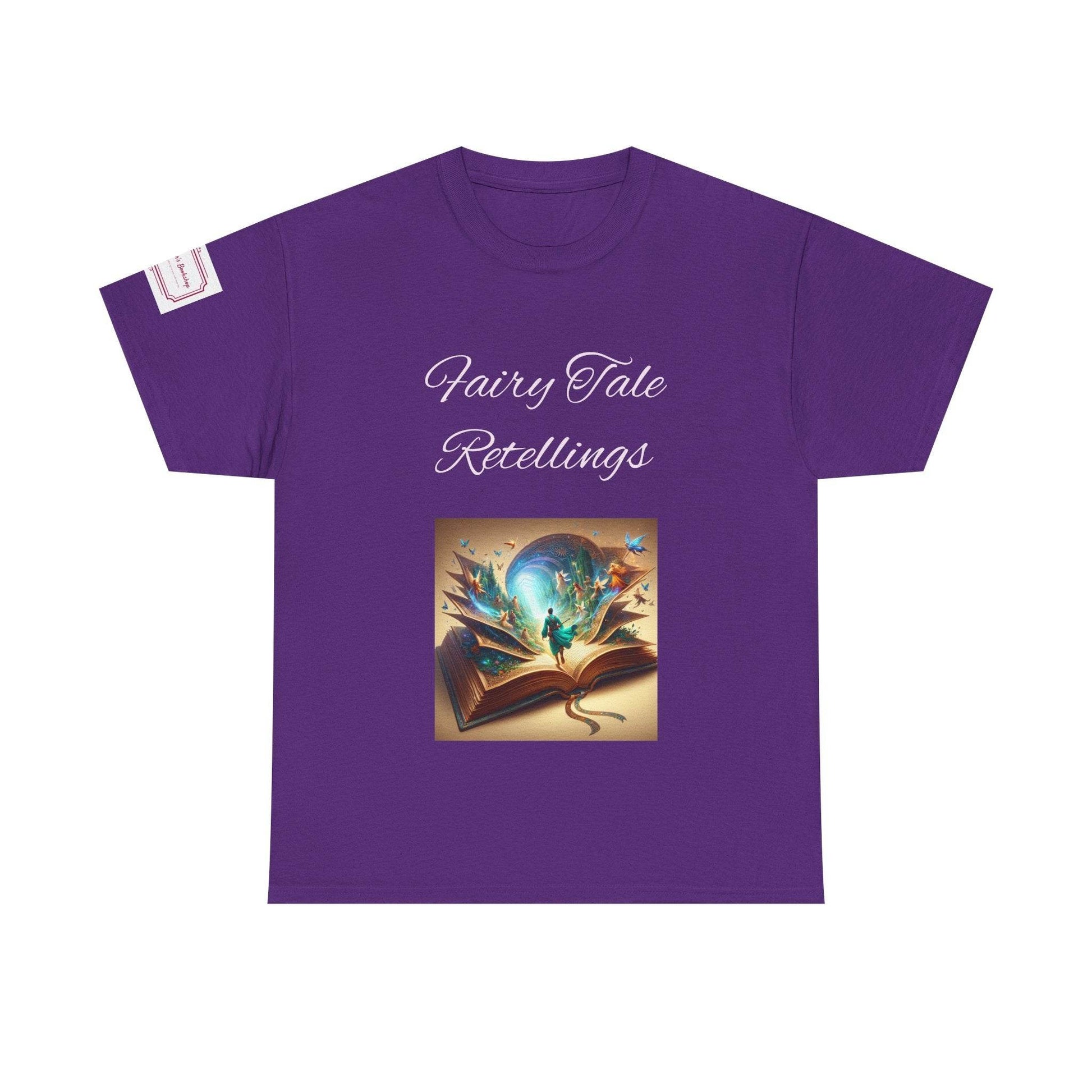 Fiction - Unisex Heavy Cotton Tee - Fairy Tale Retellings - The Dreamer's Bookshop.