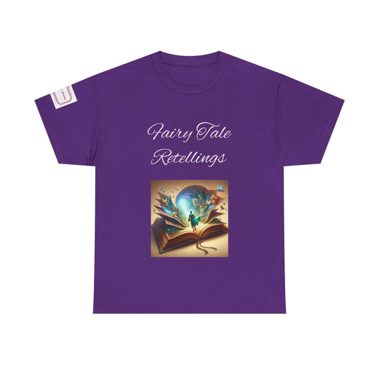 Fiction - Unisex Heavy Cotton Tee - Fairy Tale Retellings - The Dreamer's Bookshop.