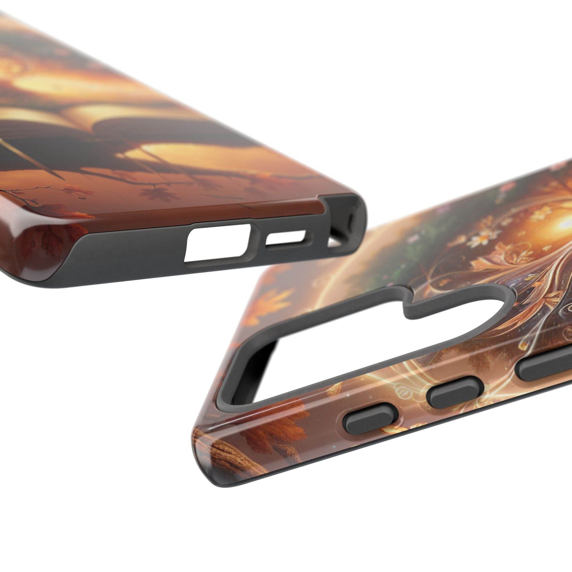 Nature-Inspired iPhone & Samsung Phone Case with Tree of Life Design - The Dreamer's Bookshop.