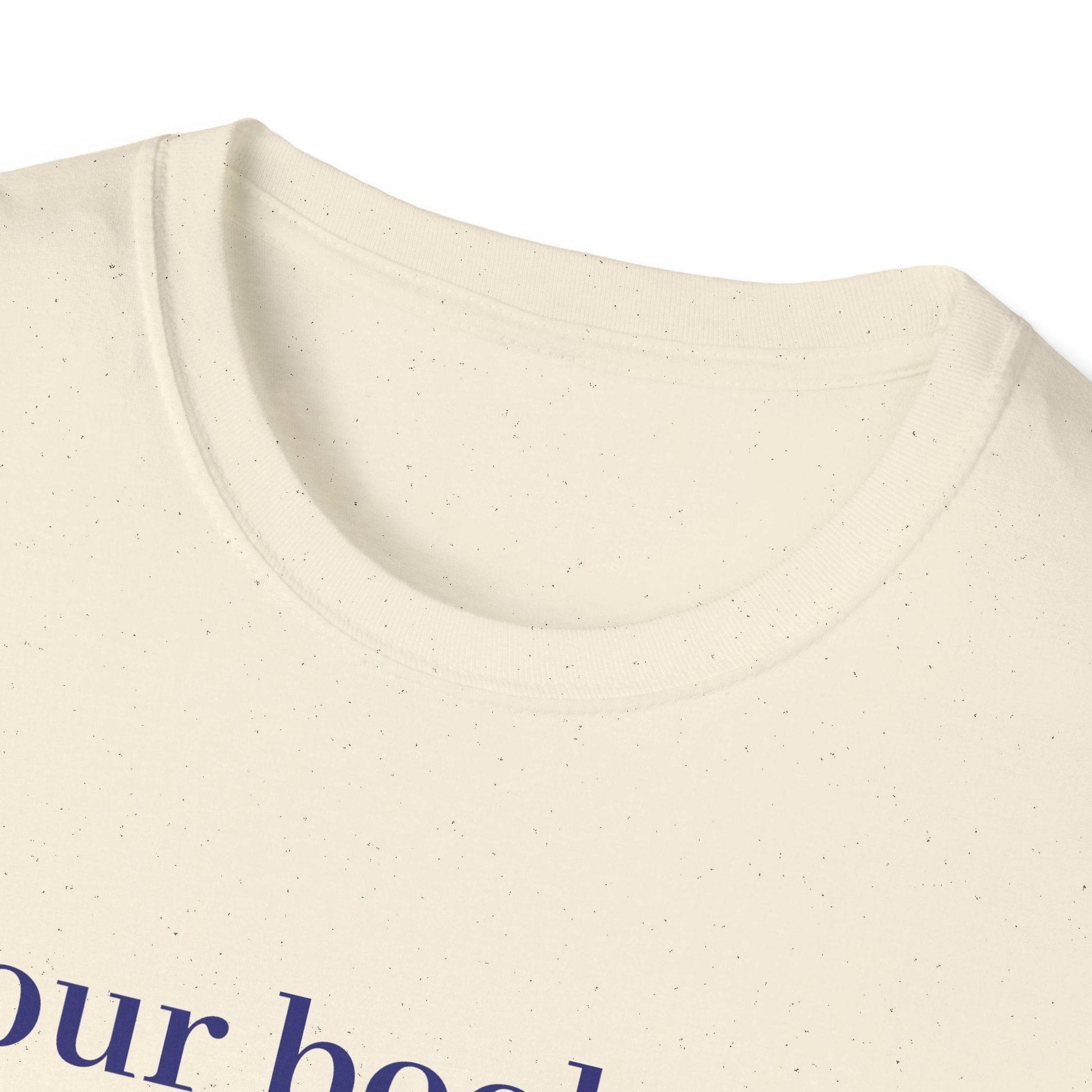 Inspirational Unisex Softstyle T-Shirt - 'In our bookshop' Motivational Design - The Dreamer's Bookshop.