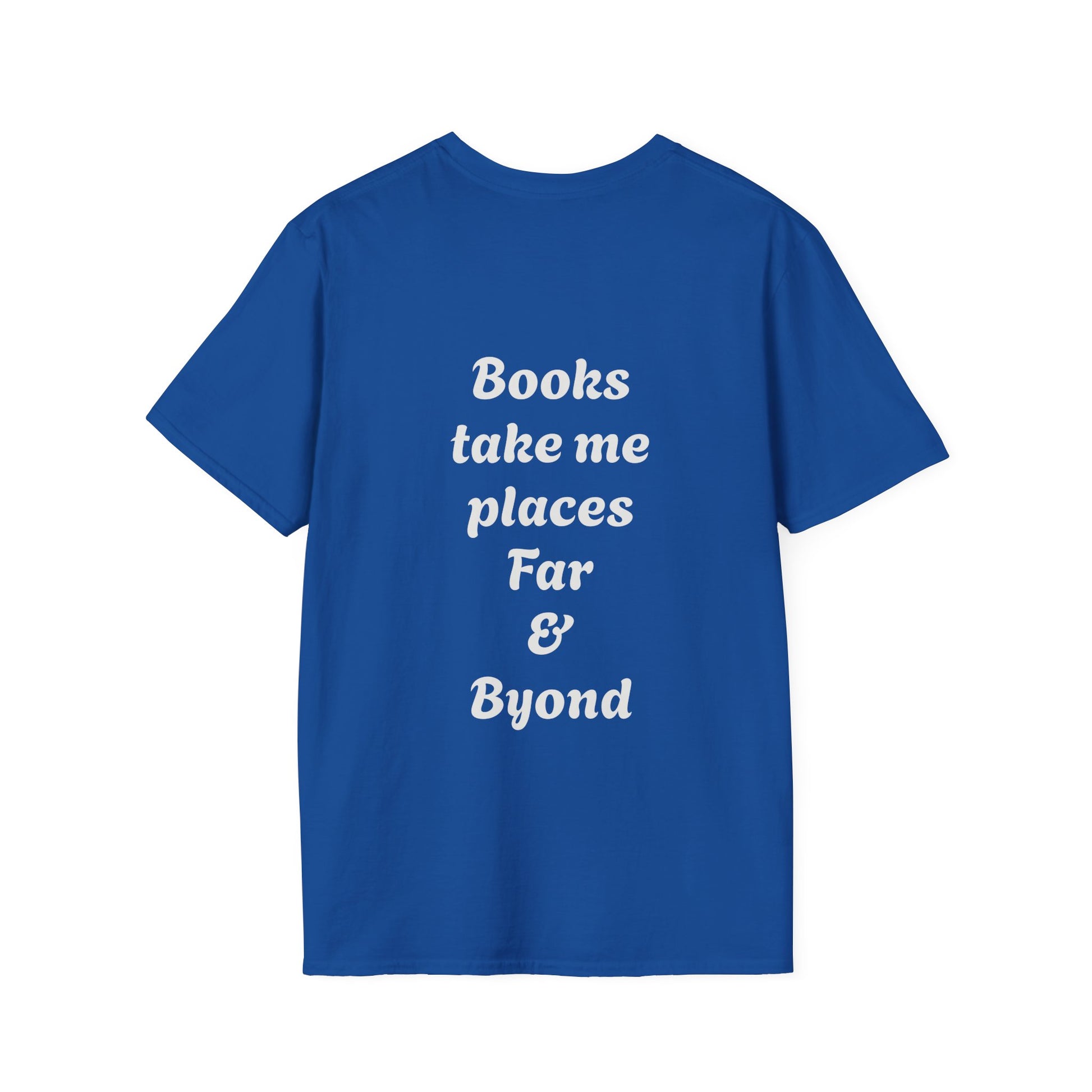 Unisex Travel-Inspired T-Shirt - "I'm a Traveller of Worlds" - Perfect for Book Lovers - The Dreamer's Bookshop.