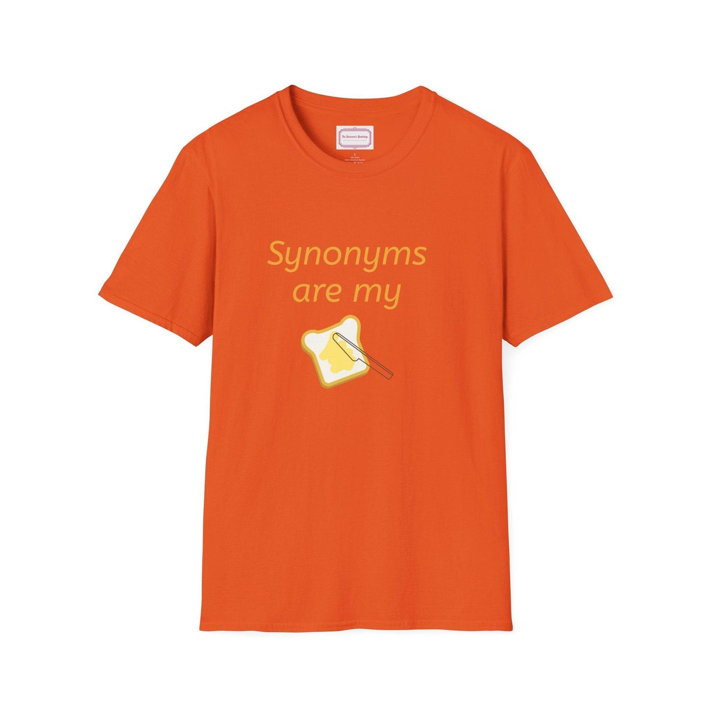 Synonyms Are My Jam Unisex Softstyle T-Shirt - Perfect Gift for Word Lovers - The Dreamer's Bookshop.