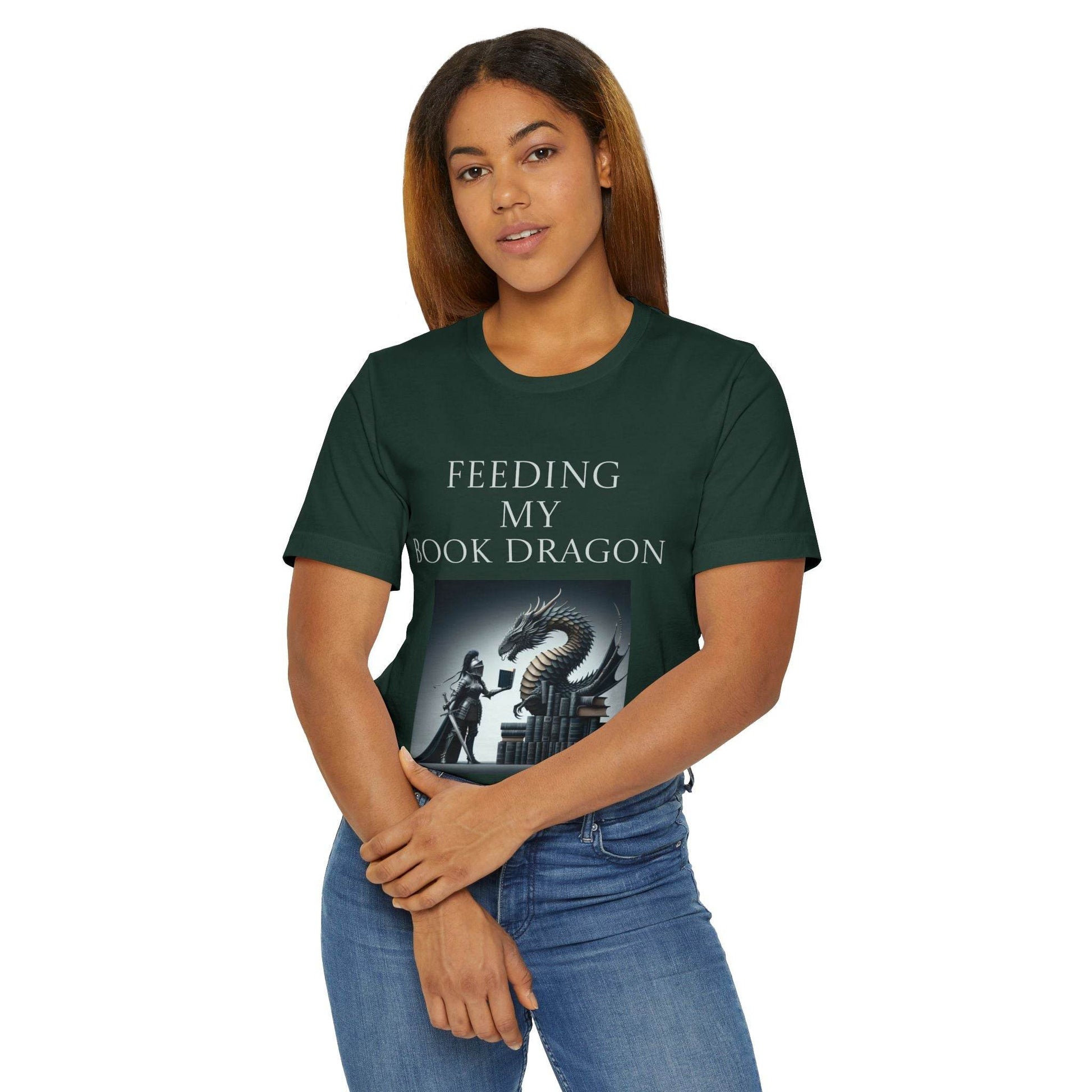 Unisex Jersey T-Shirt - Feeding - The Dreamer's Bookshop.