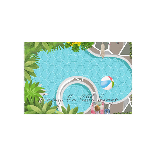 The Dreamer's Bookshop "Poolday" Enjoy the Little Things Card - The Dreamer's Bookshop.