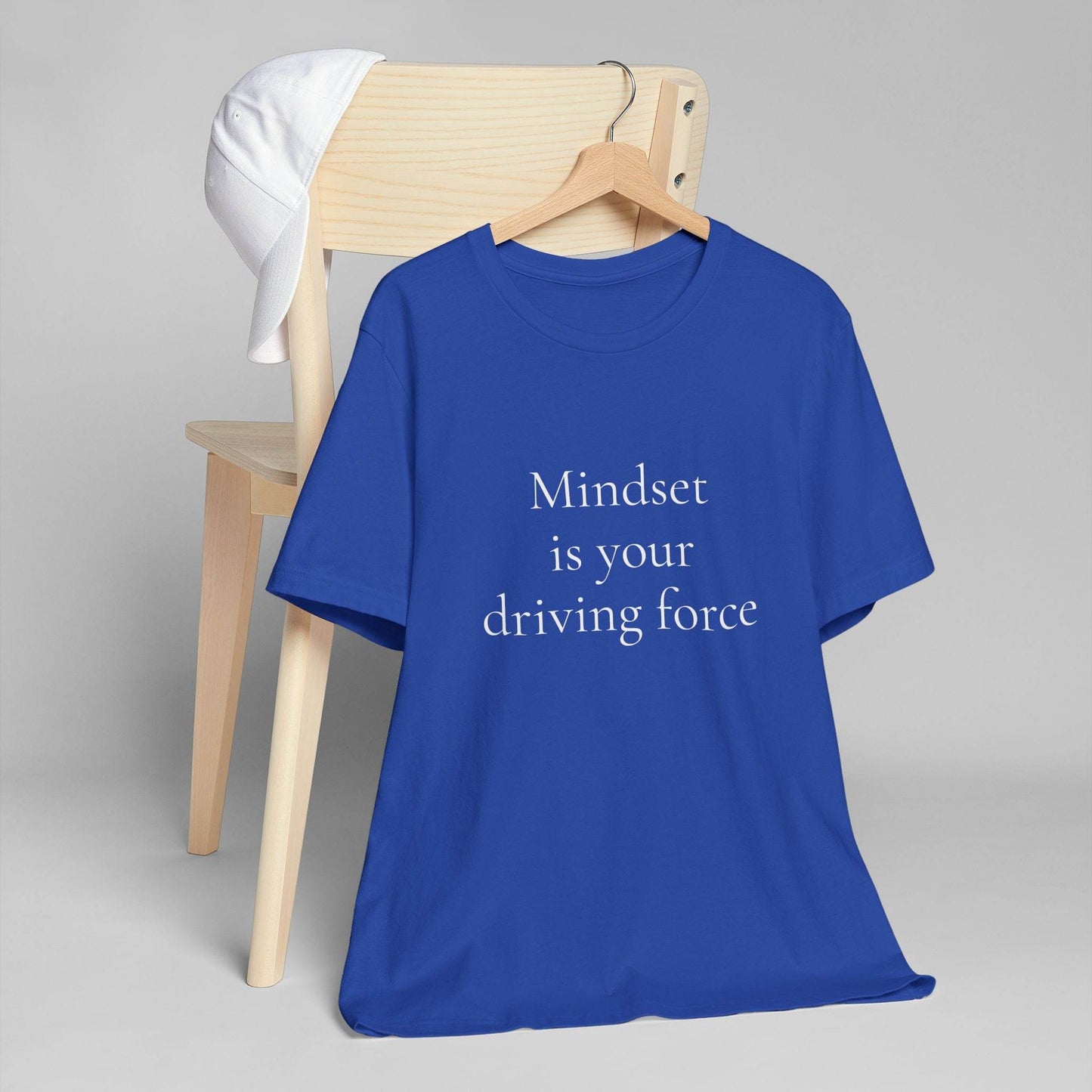 Inspirational Unisex Jersey T-Shirt - Mindset Vibe - The Dreamer's Bookshop.