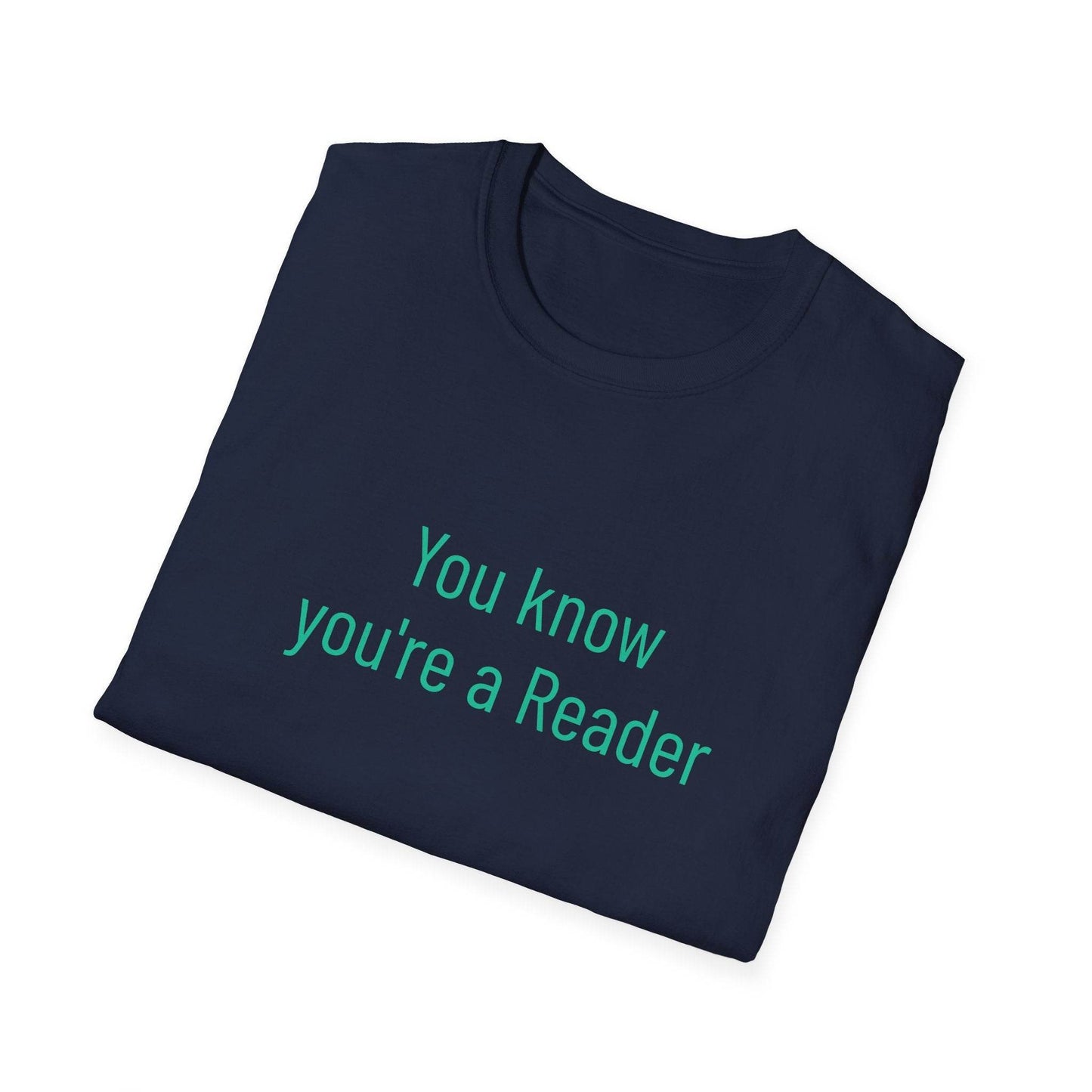 Inspirational Unisex Softstyle T-Shirt - 'You Know' Philosophical Design - The Dreamer's Bookshop.