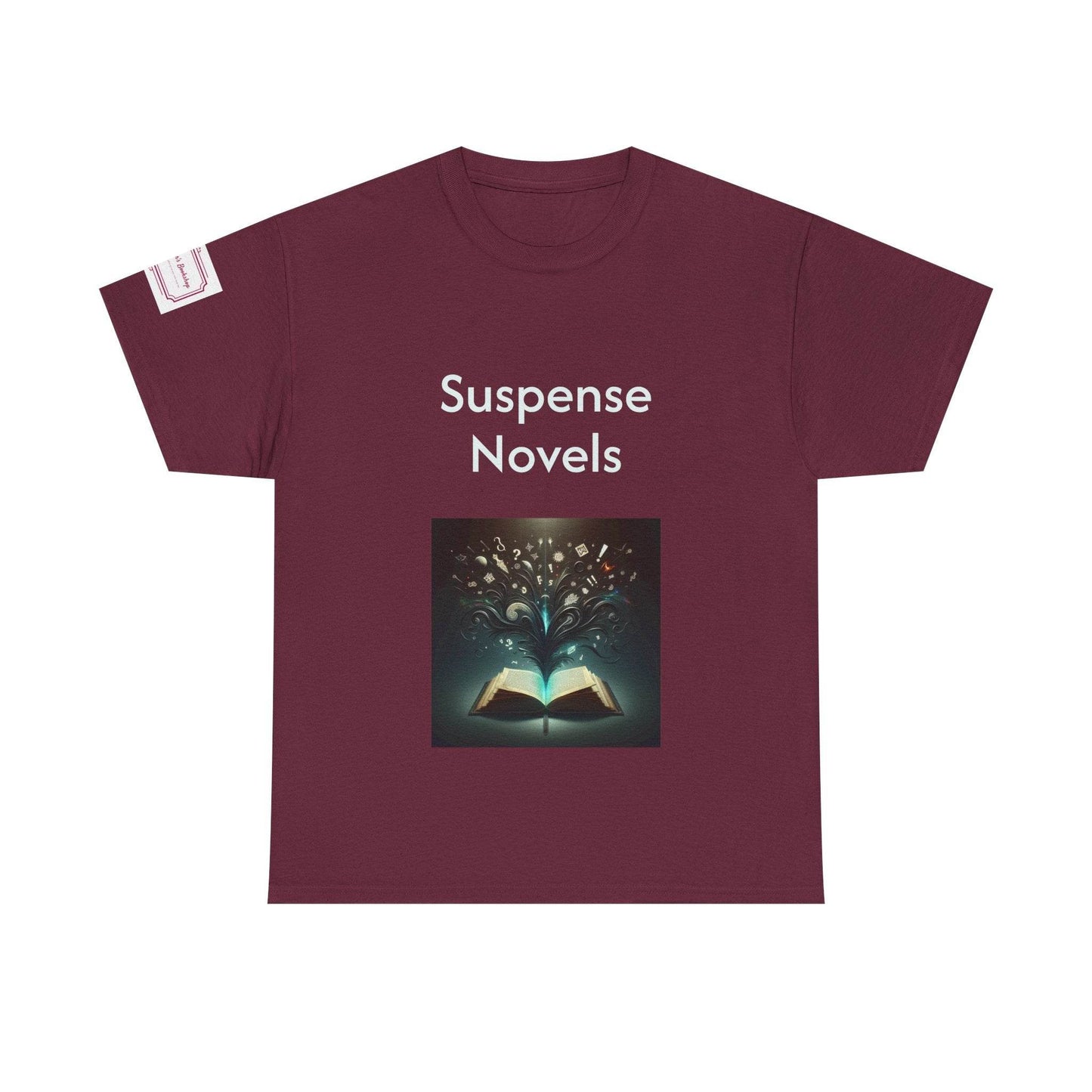 Fiction - Unisex Heavy Cotton Tee - Suspense Novels - The Dreamer's Bookshop.