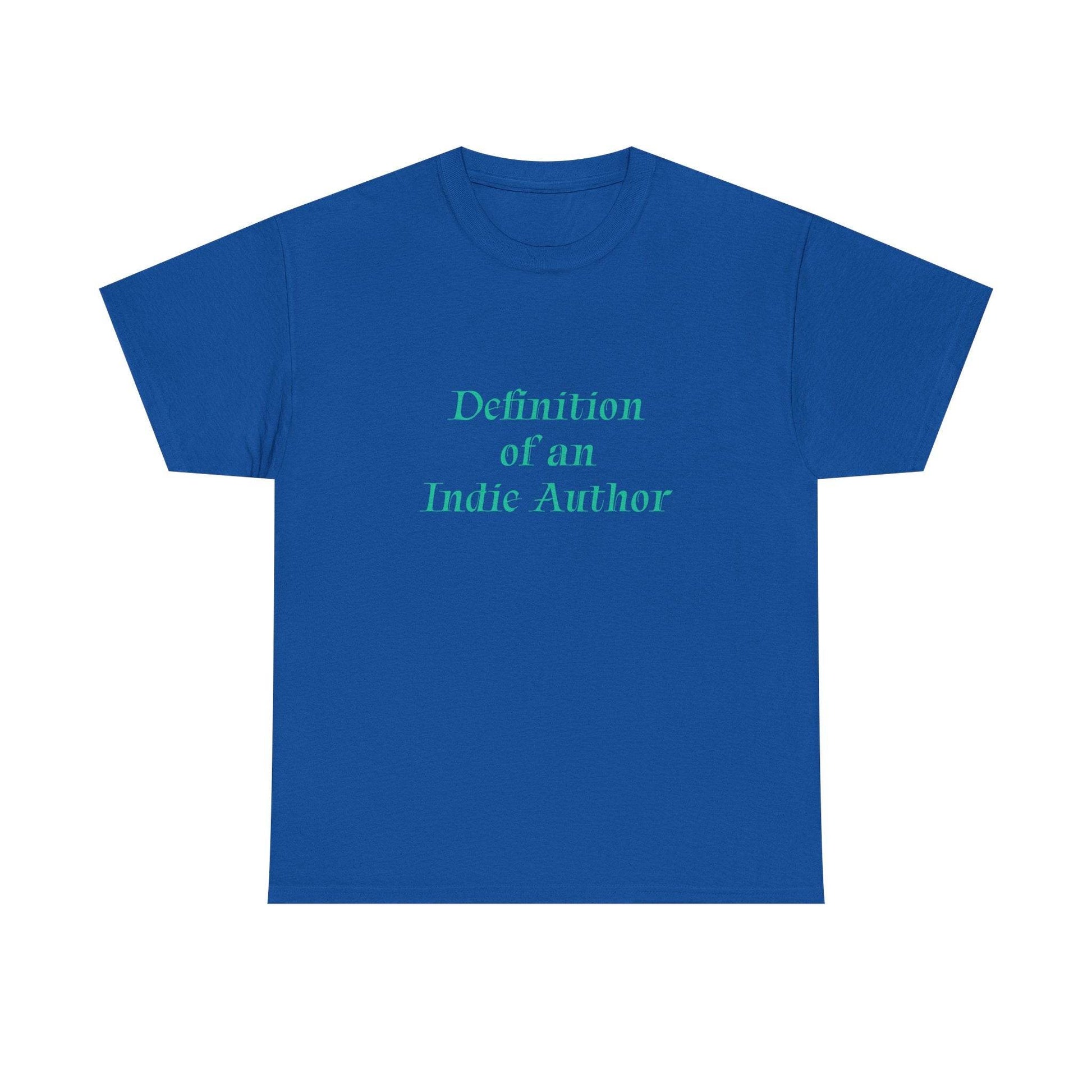 Indie Author - Unisex Heavy Cotton Tee - Creative Apparel - The Dreamer's Bookshop.