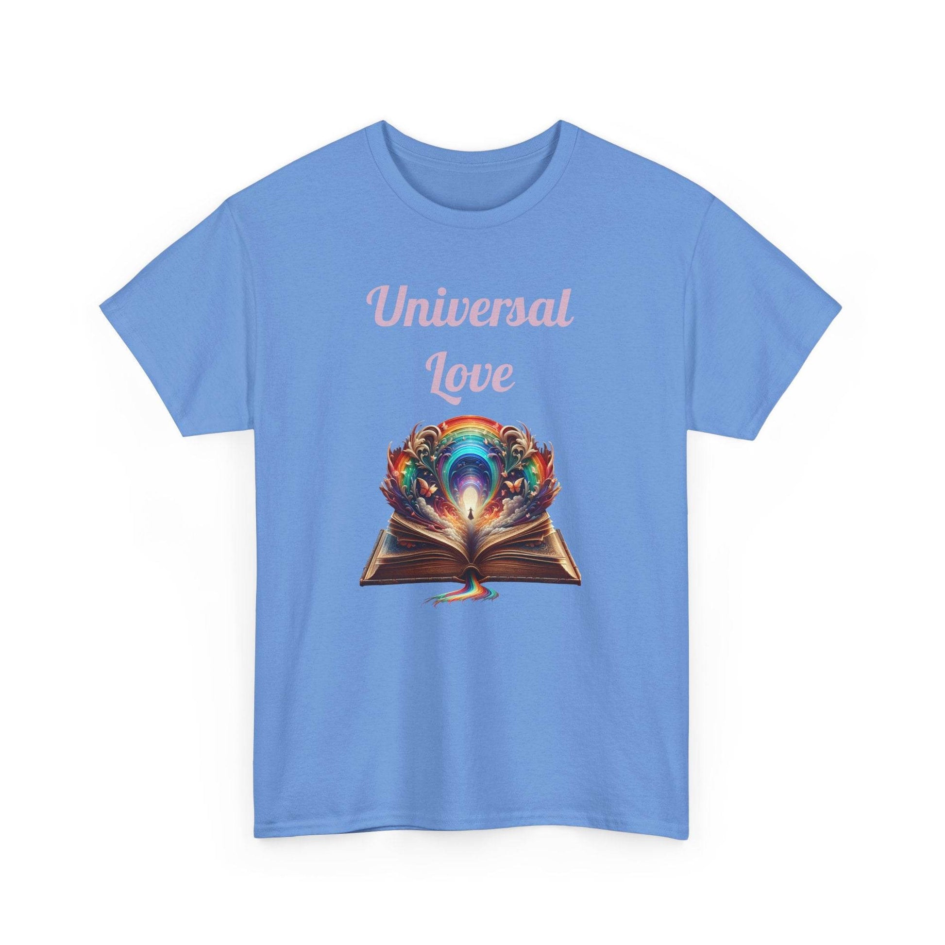 Universal Love - Graphic Tee - Unisex Heavy Cotton T-Shirt Queer Romance Books - The Dreamer's Bookshop.