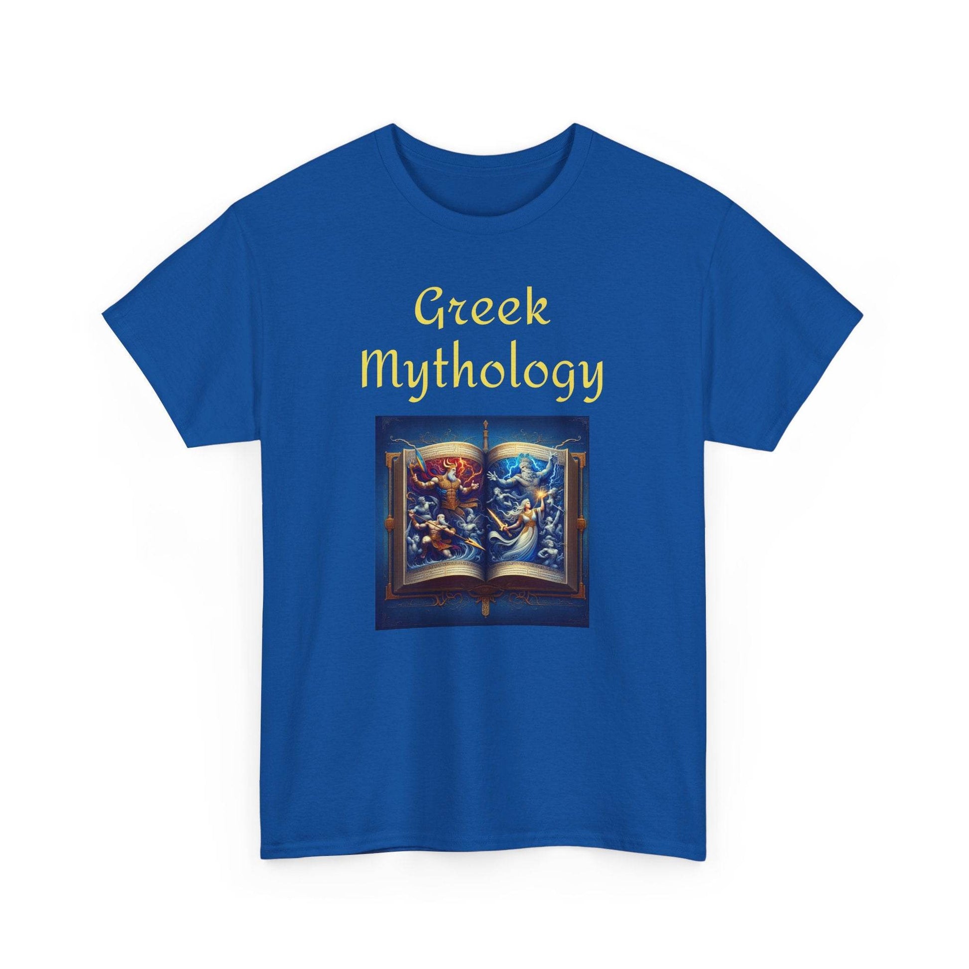 History - Graphic Tee - Unisex Heavy Cotton T-Shirt - Greek Mythology - The Dreamer's Bookshop.