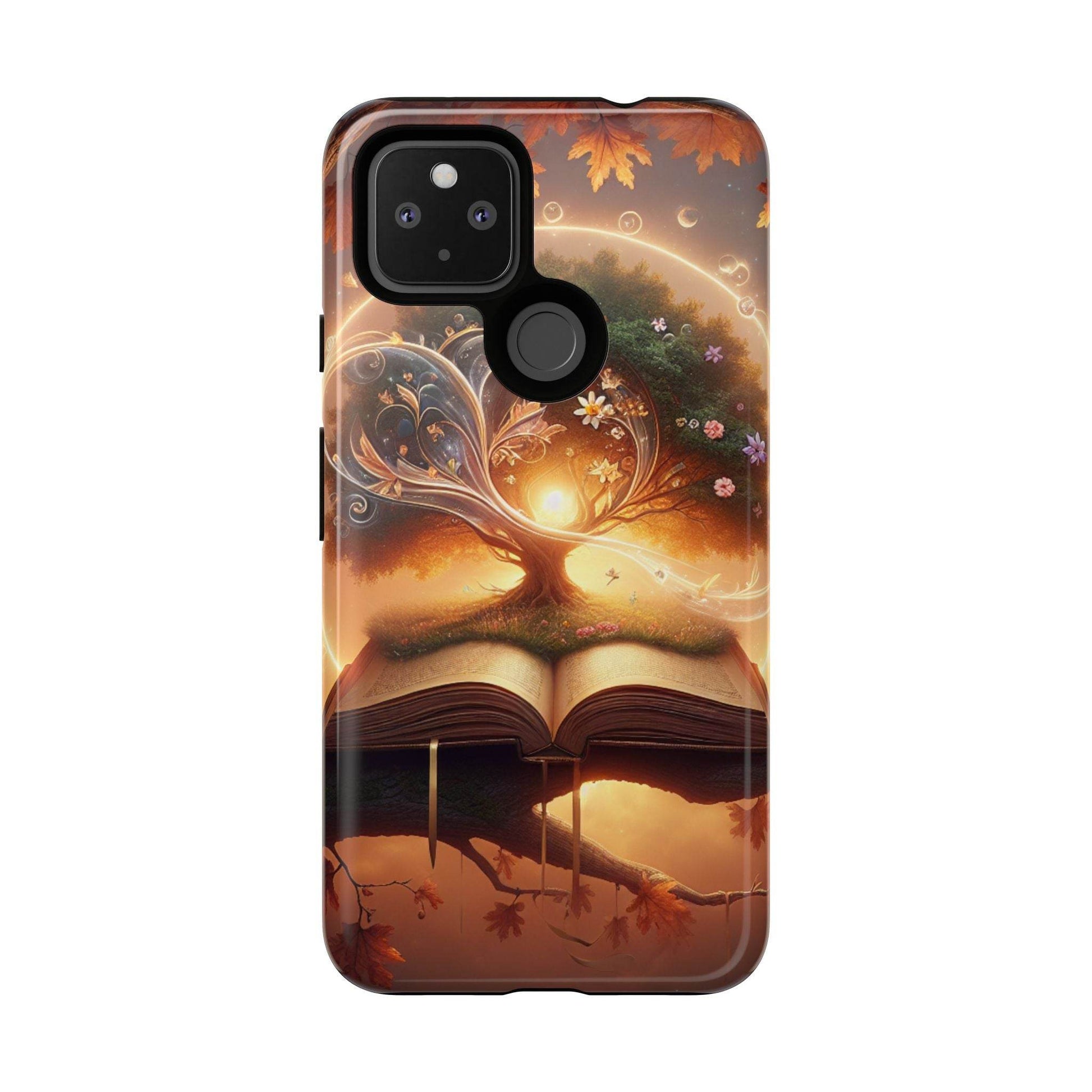 Google & Samsung - Artistic Phone Case with BookishTree Design - Tough Cases - The Dreamer's Bookshop.