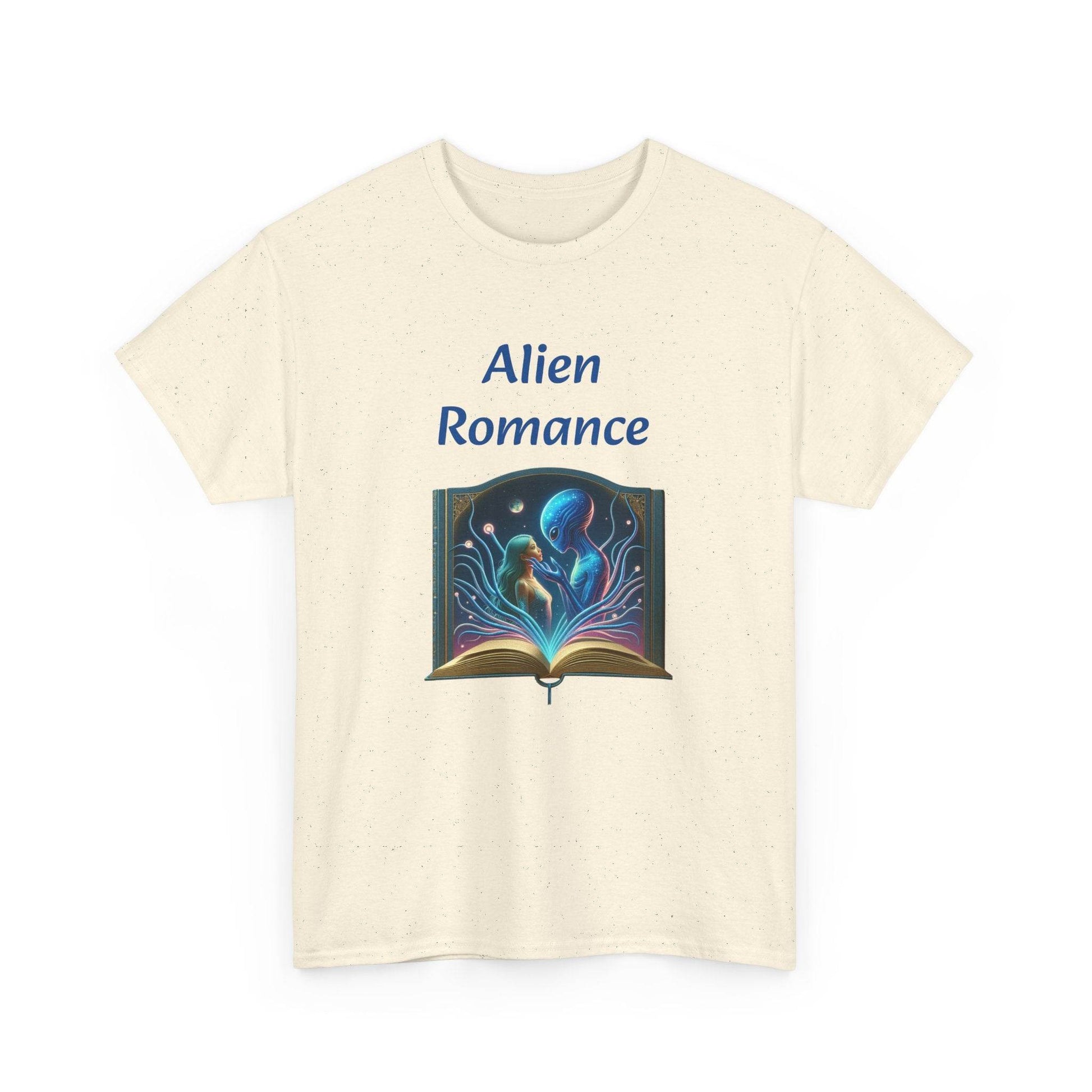 Sci-Fi - Graphic Tee - Unisex Heavy Cotton T-Shirt Alien Romance Books - The Dreamer's Bookshop.