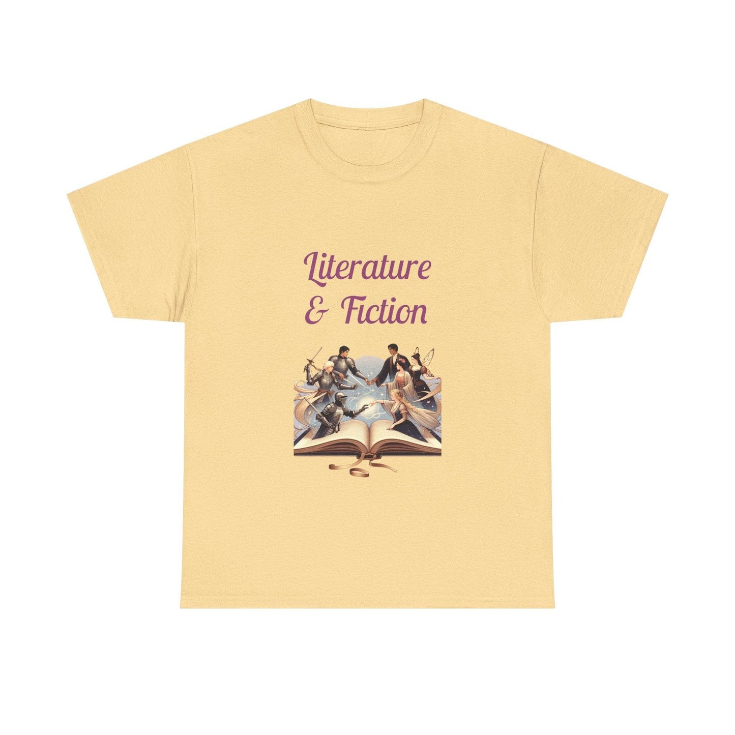 Fiction - Unisex Heavy Cotton Tee - Literature Books - The Dreamer's Bookshop.