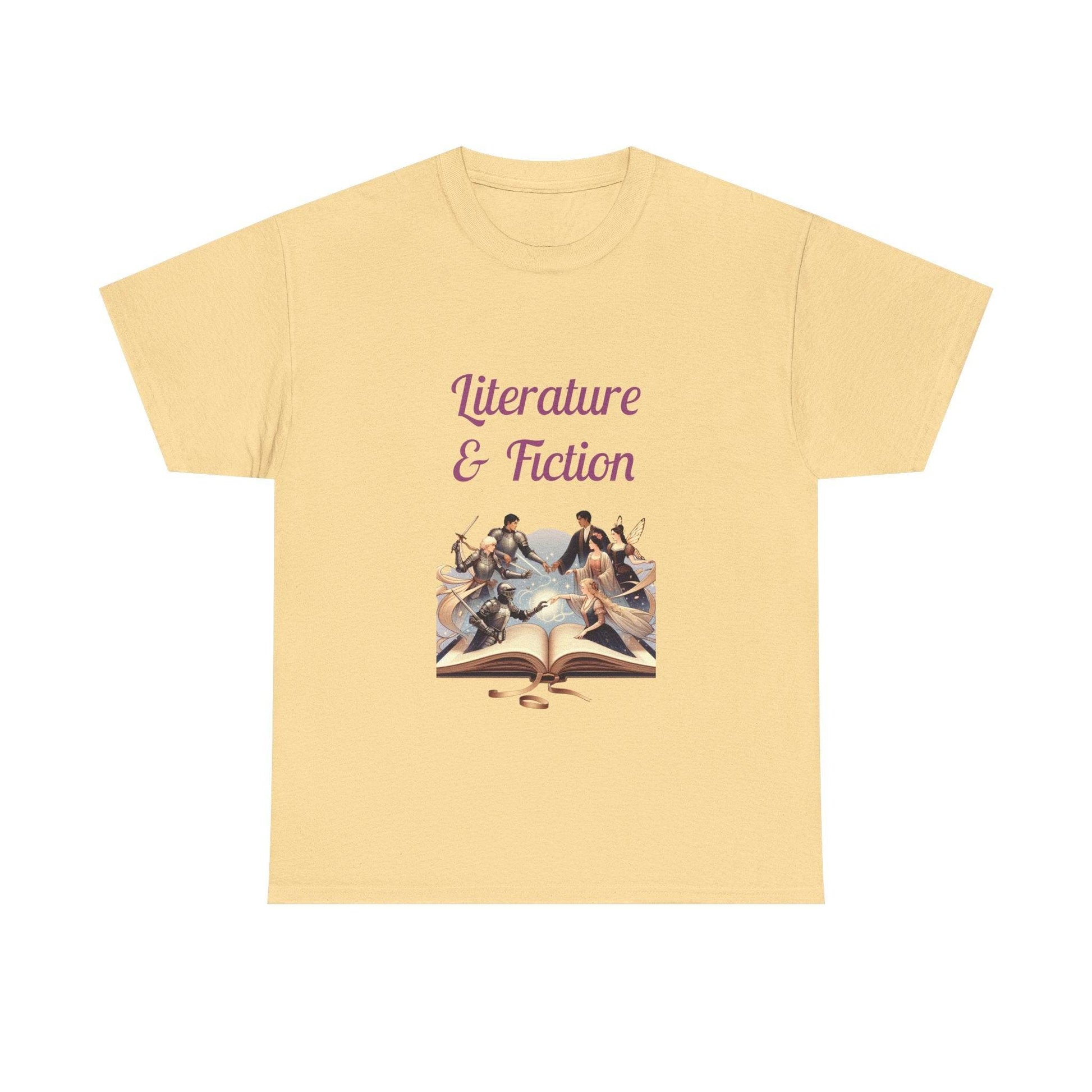 Fiction - Unisex Heavy Cotton Tee - Literature Books - The Dreamer's Bookshop.