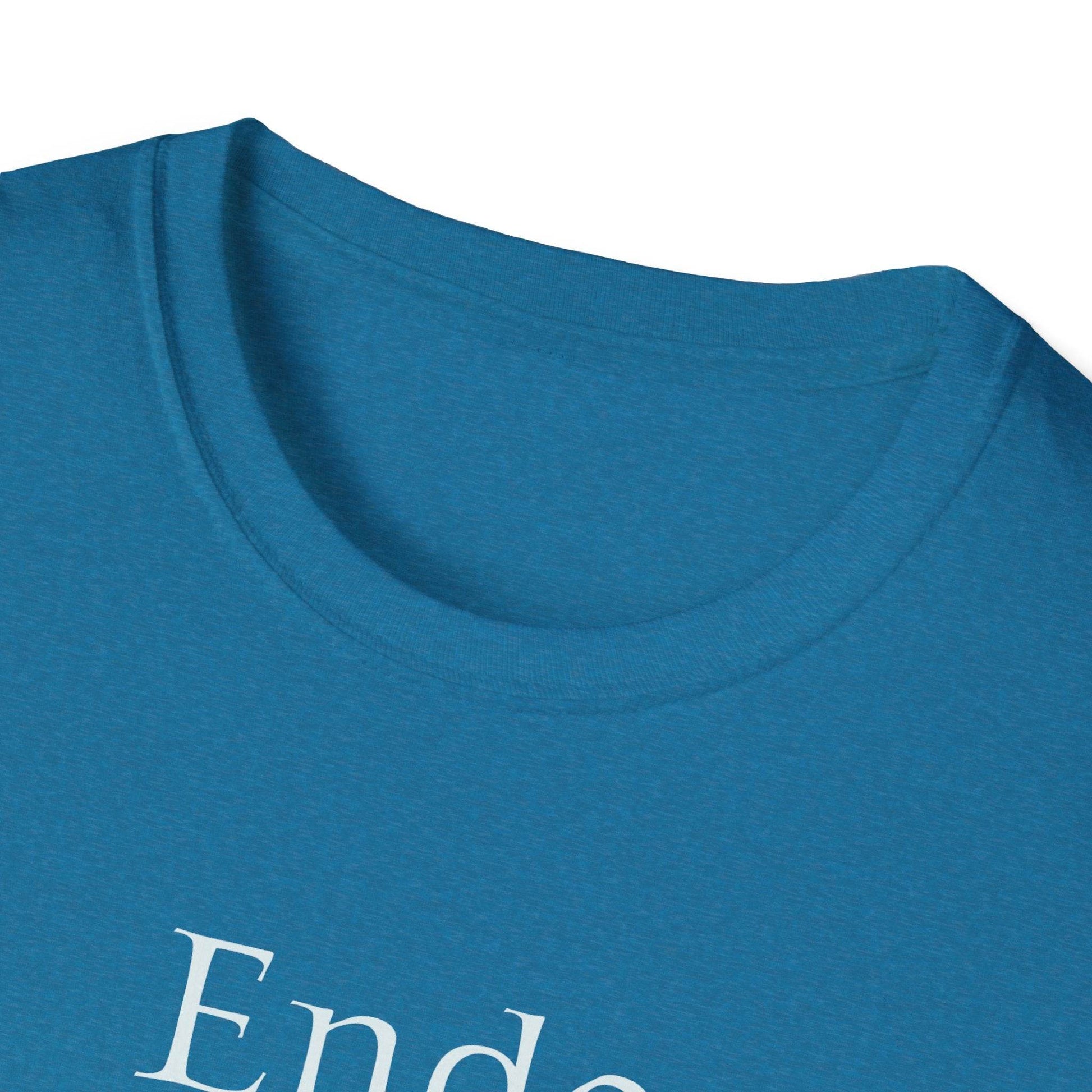 Endometriosis Warrior Unisex Softstyle T-Shirt - Empowering Battle for Women's Health - The Dreamer's Bookshop.