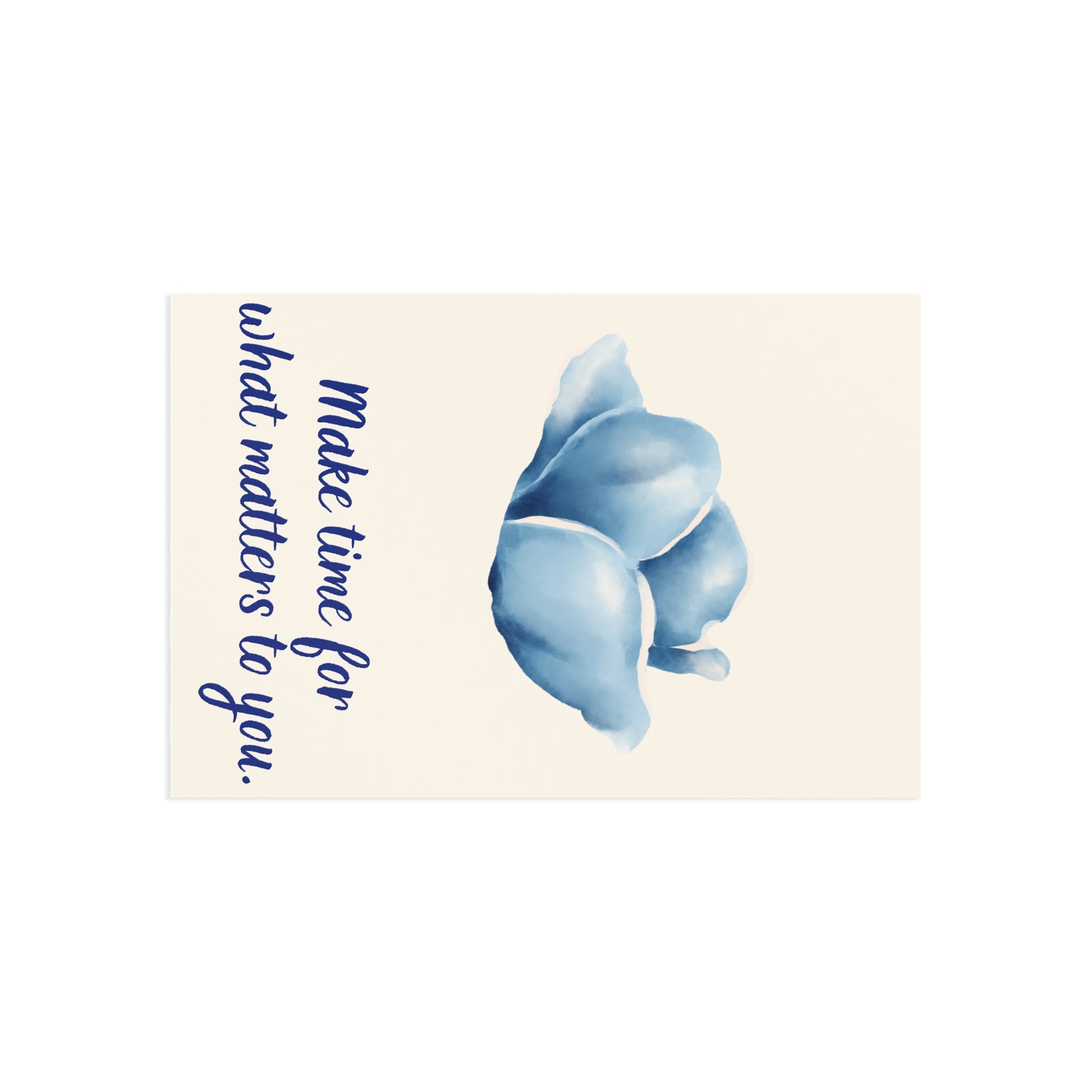 The Dreamer's Bookshop - Love Yourself Card "Make Time" - The Dreamer's Bookshop.