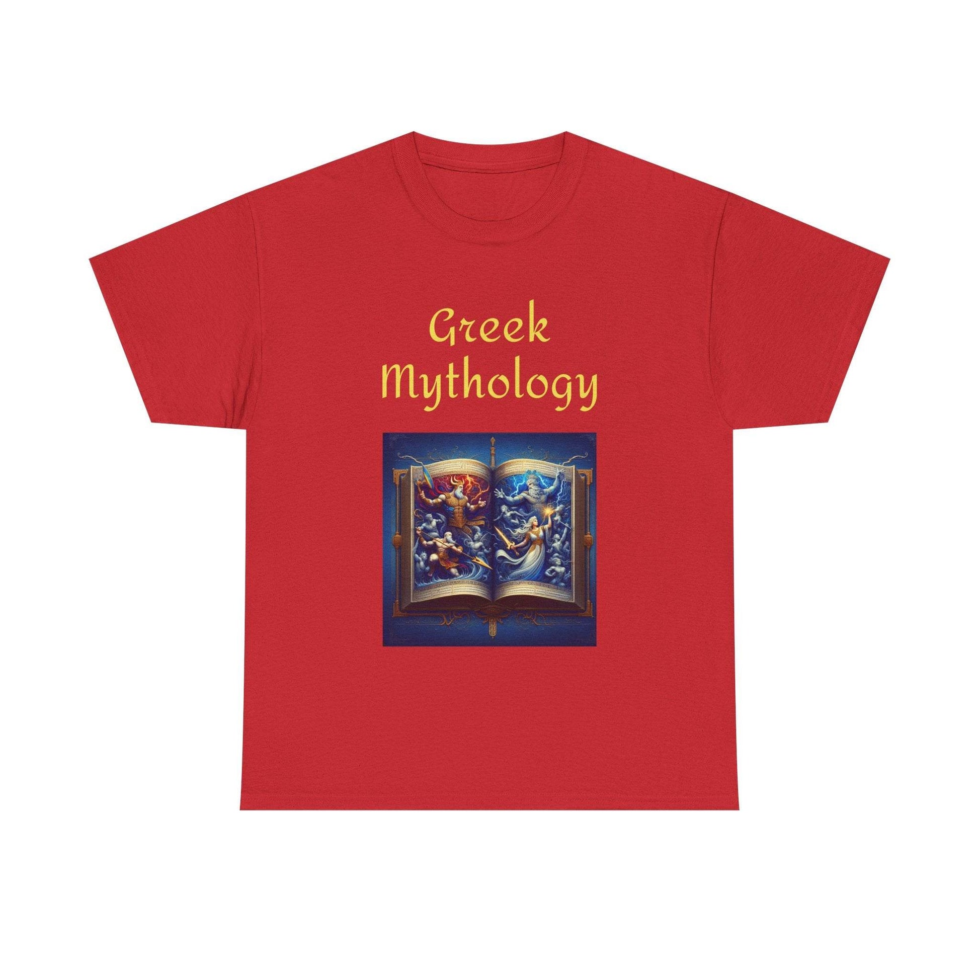 History - Unisex Heavy Cotton Tee - Greek Mythology - The Dreamer's Bookshop.