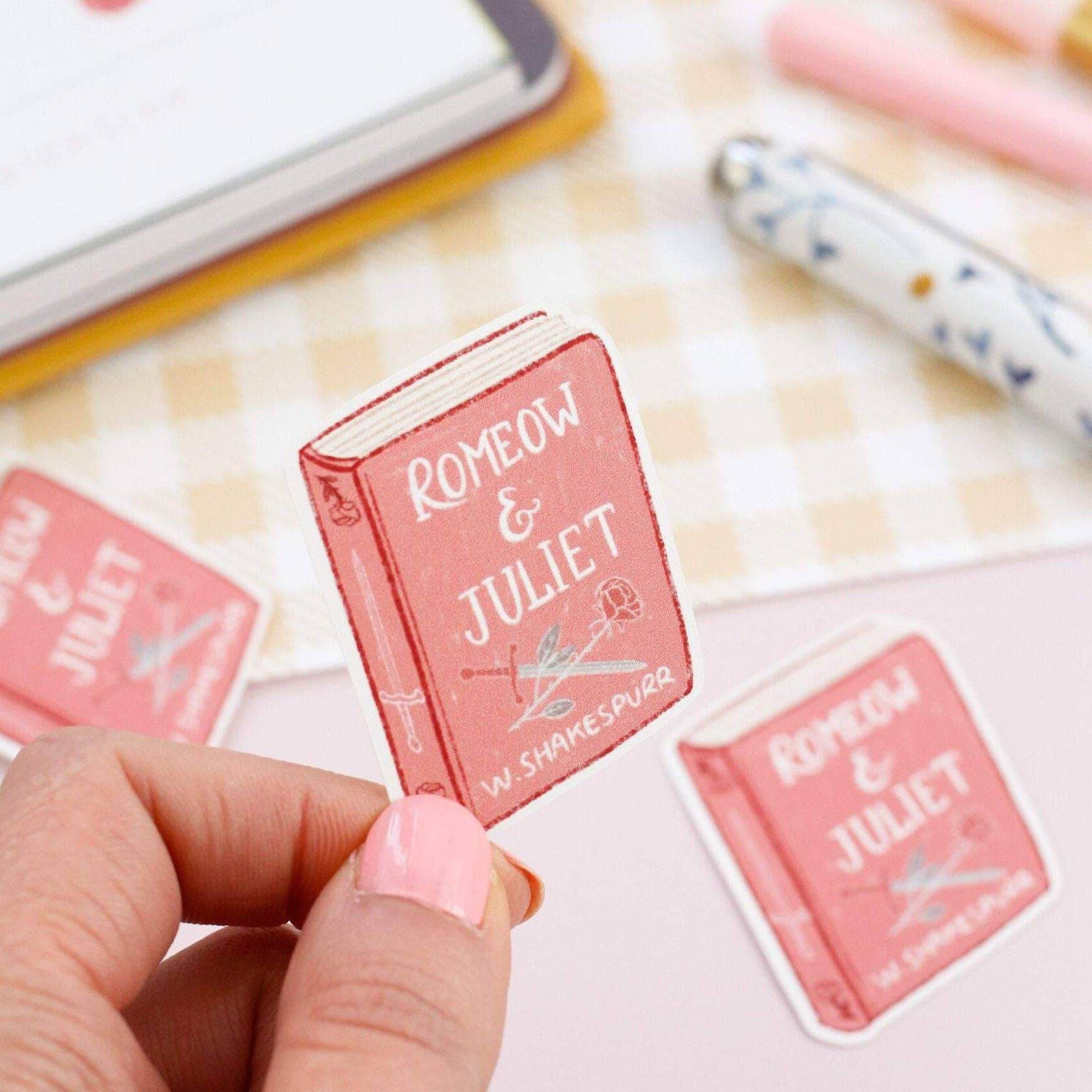 My Sweet Paper Card - Set met stickers voor kattenboeken - Kattenstickers - The Dreamer's Bookshop.