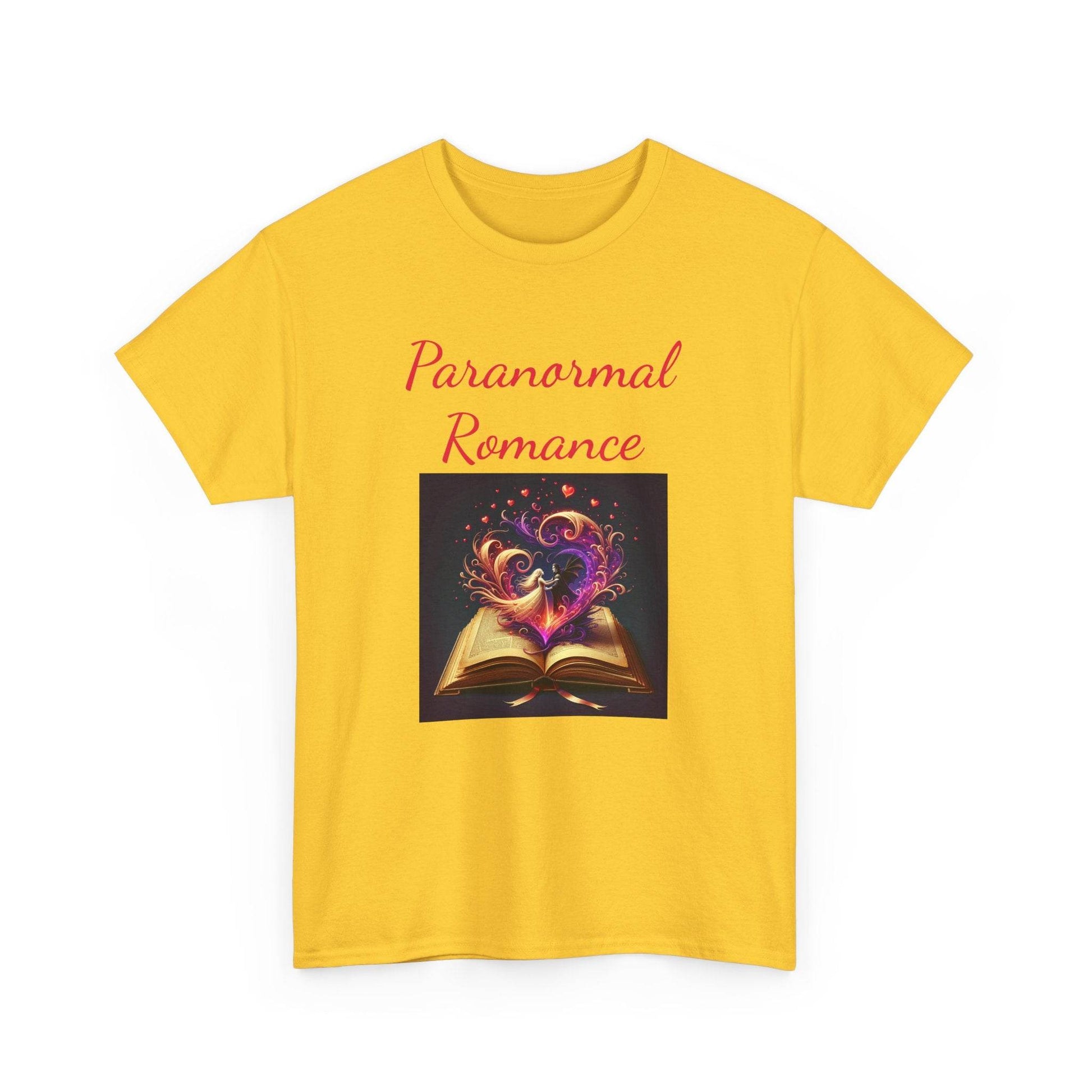Fiction - Graphic Tee - Unisex Heavy Cotton T-Shirt Paranormal Romance - The Dreamer's Bookshop.