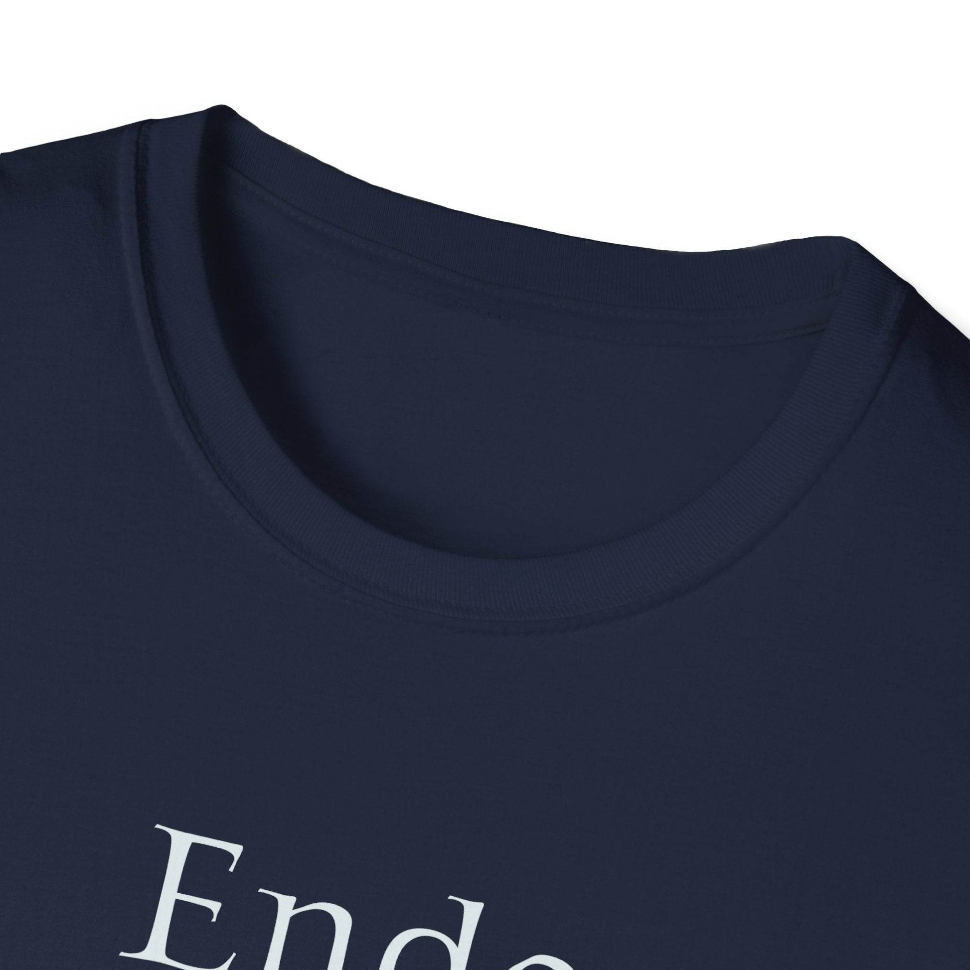 Endometriosis Warrior Unisex Softstyle T-Shirt - Empowering Battle for Women's Health - The Dreamer's Bookshop.